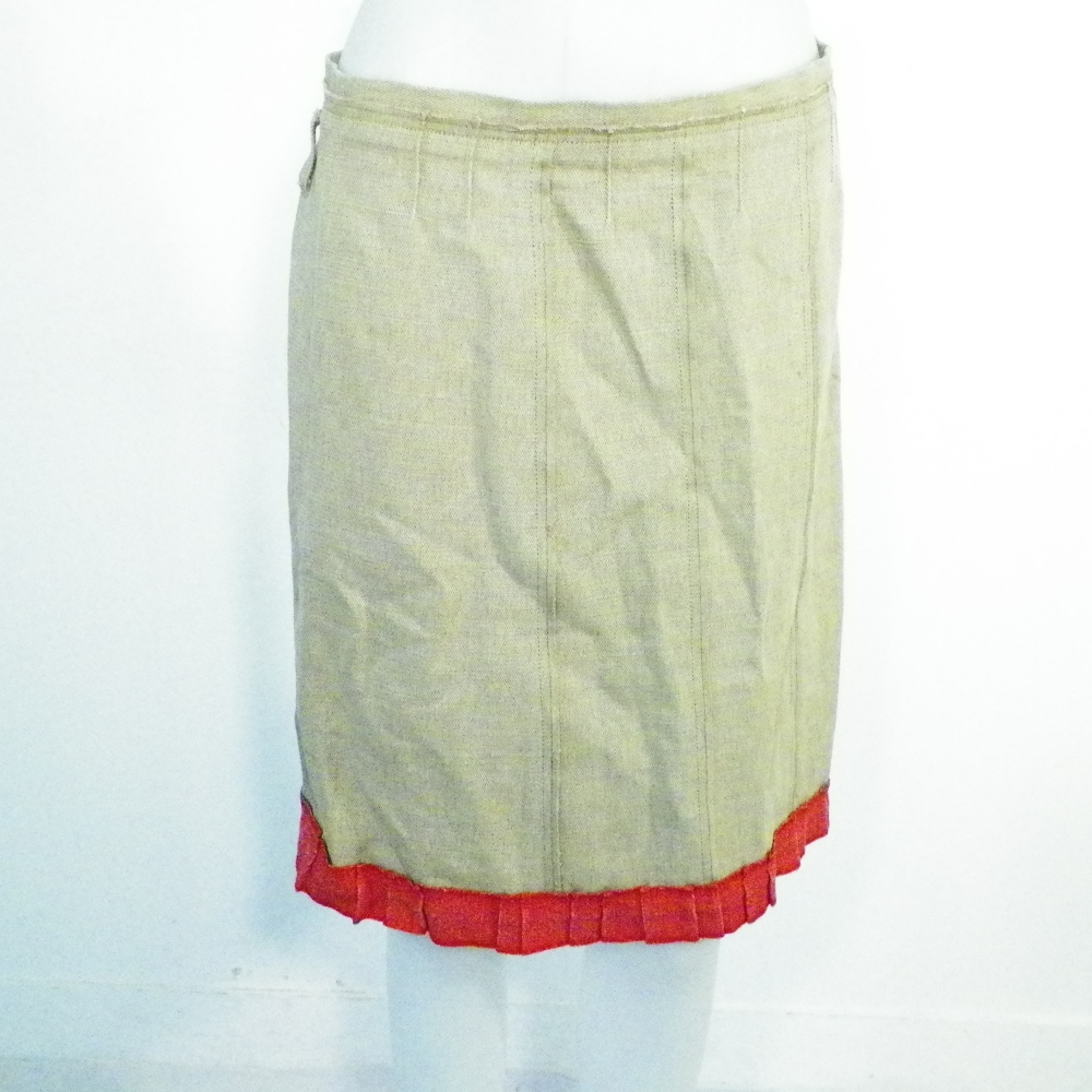 Jupe Ecru SONIA RYKIEL T 40. Bon état -  reconditionné disponible sur Label Emmaüs