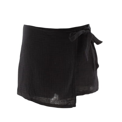 Jupe short noir à fibres métalliques - Femme - Shein - Taille 38 - Photo 0