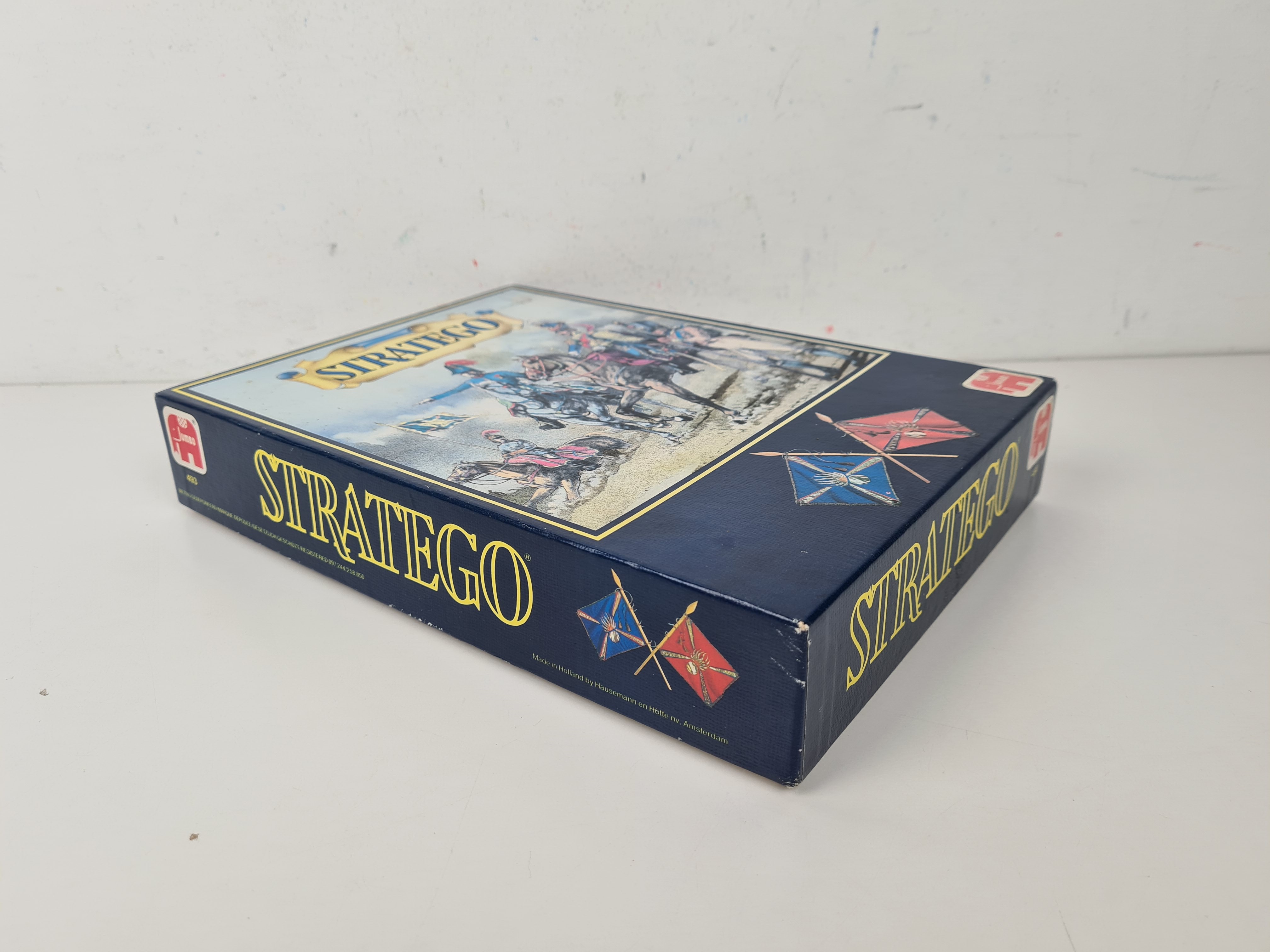 Stratego Voyage Vintage 1978 Par Jumbo - Jeu De Société Mini - Complet Et En Bon État