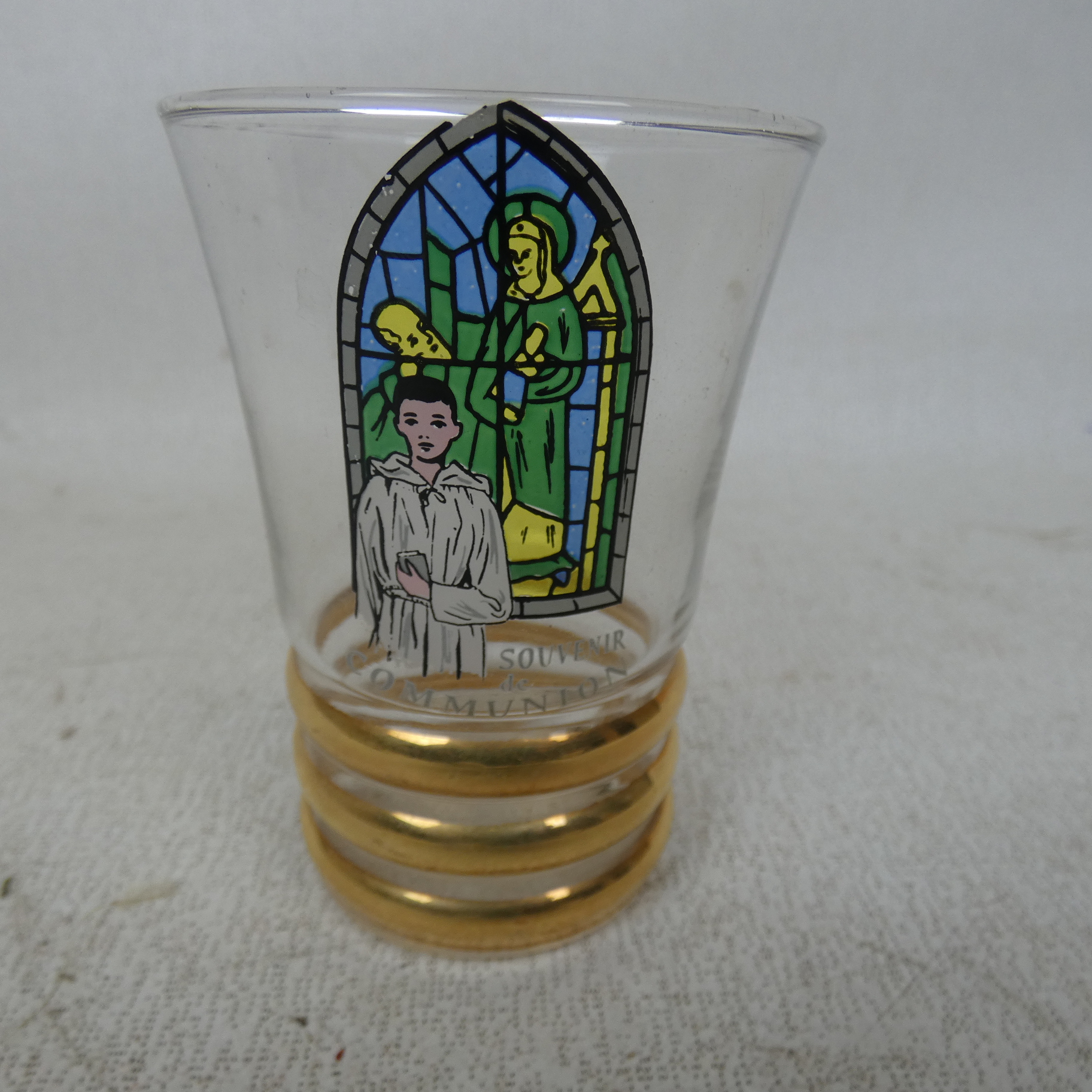 Ensemble Communion Vintage en Porcelaine Bon état - Vue 6 - 