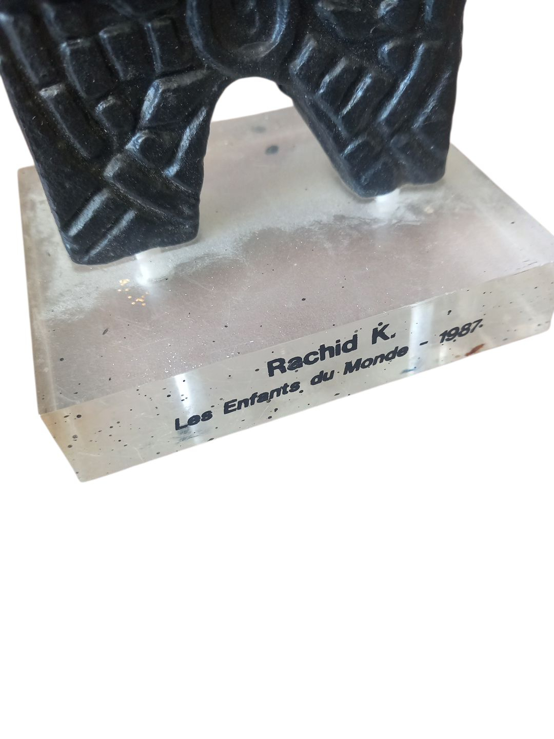 Sculpture abstraite signé Rachid KHIMOUNE - Photo 2