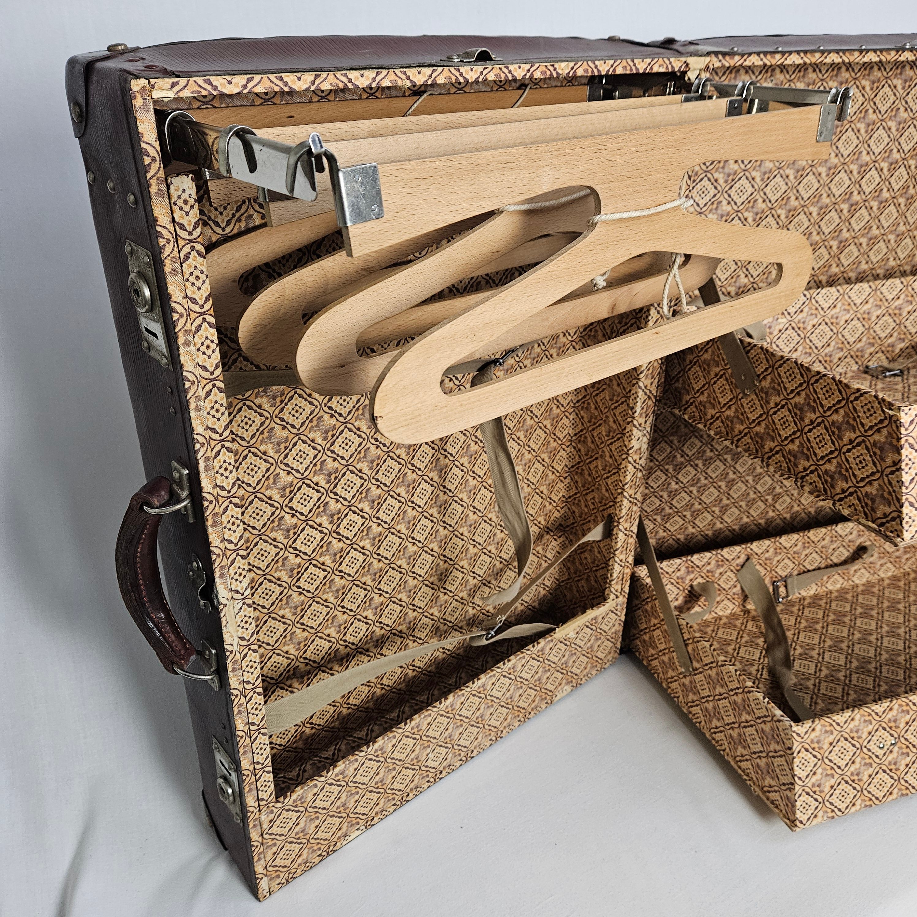 Malle cabine - valise penderie - 70 cm - État correct - Photo 22