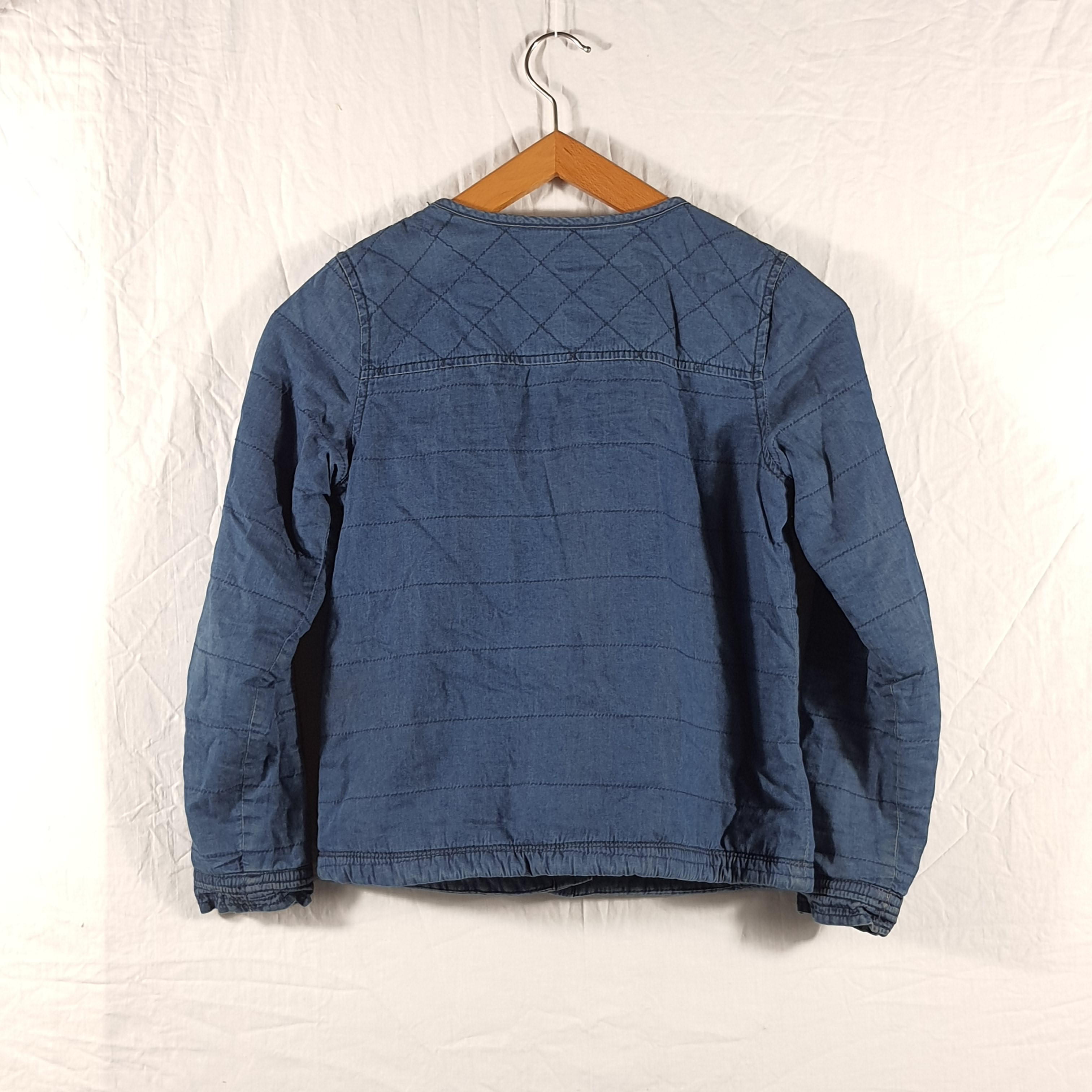 Veste bleue en coton molletonné - Galerie Lafayette - 10 ans - Photo 1