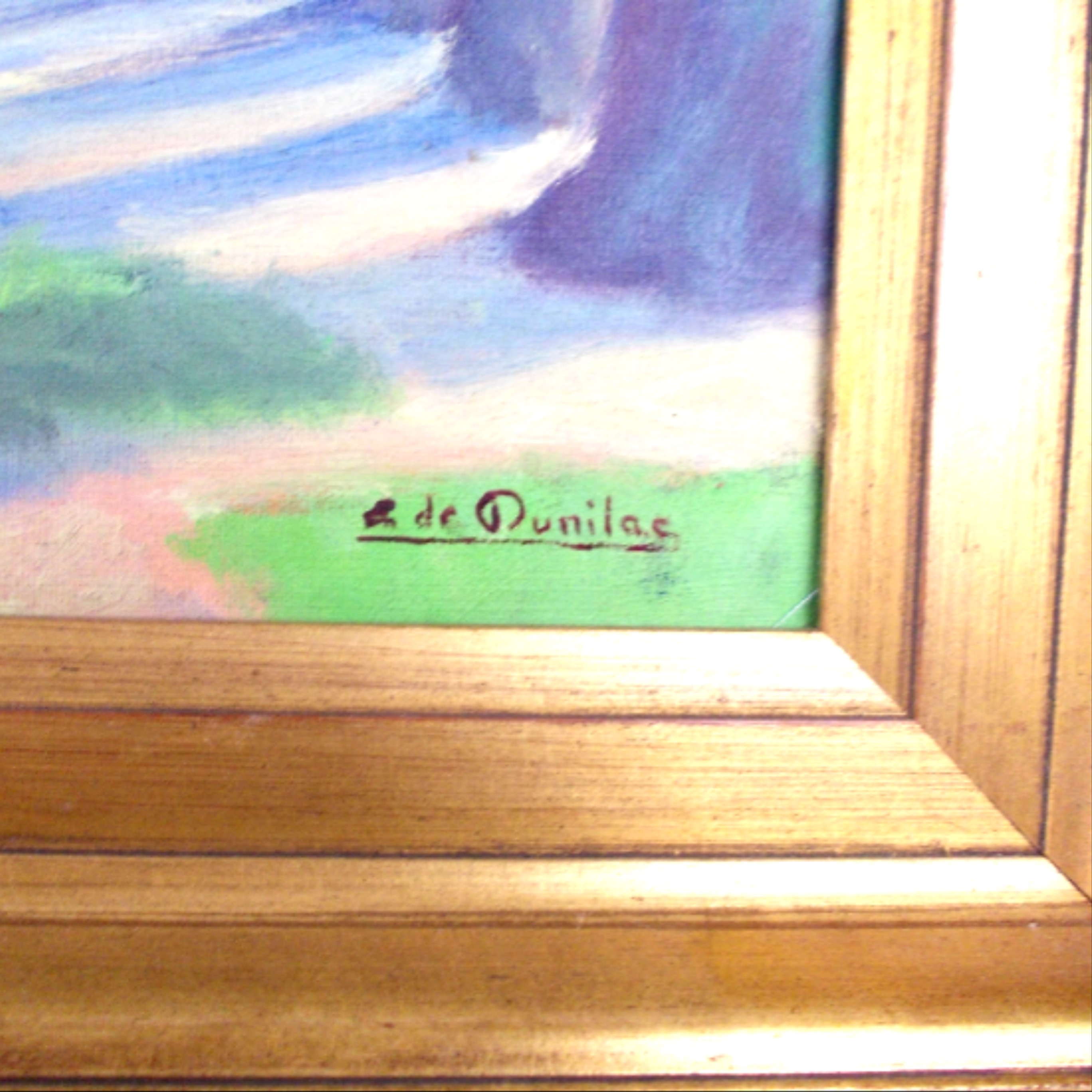 Peinture Eric de Dunilac Borol de Mer - Photo 1