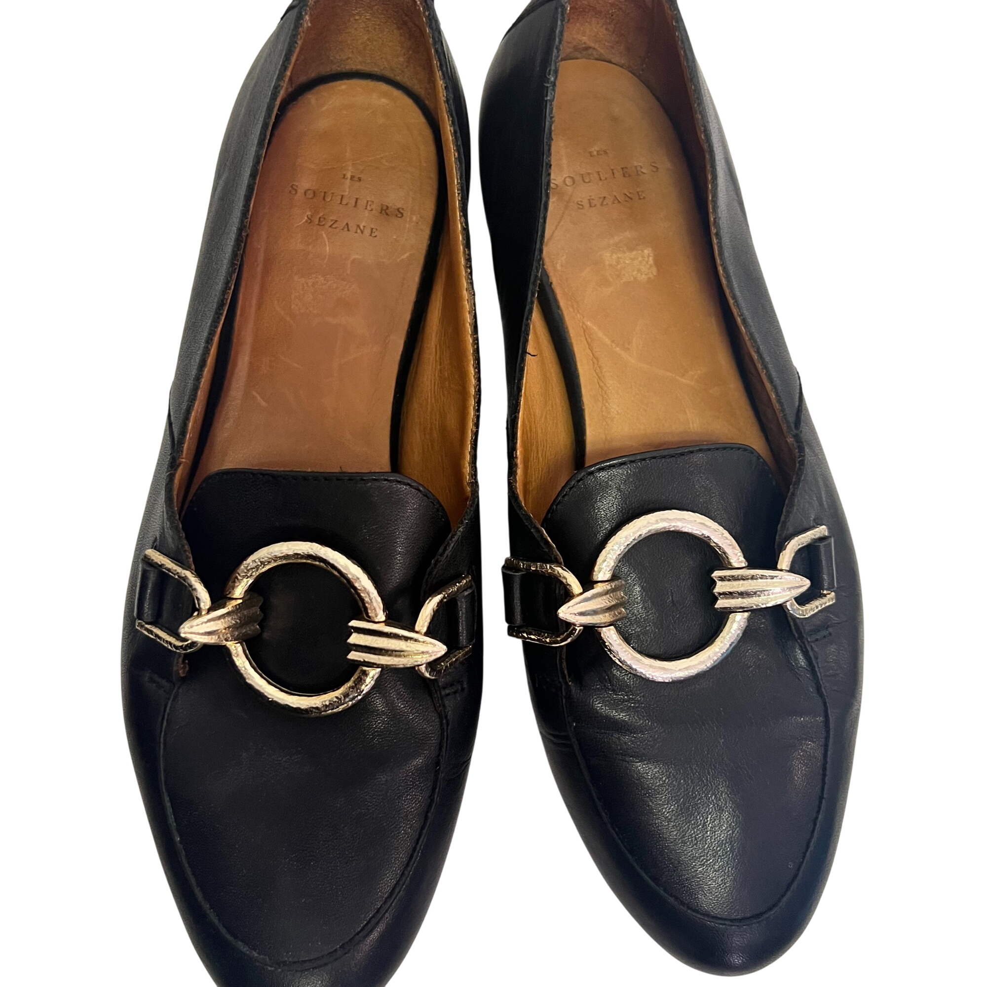Mocassins Sézane noir, femme T38 - Photo 0