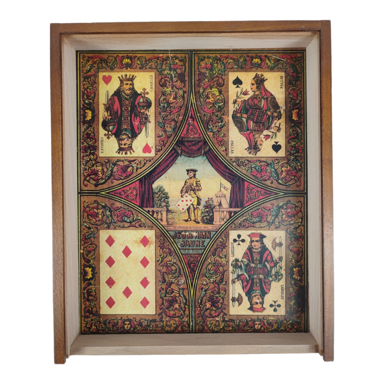 Boîte de jeu Nain Jaune (vide) - SMIR de France - Bon état - Photo 8