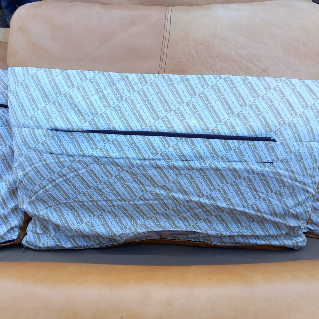 Canapé 3 Places en Cuir Design Gérard Guermonprez - État correct - Photo 20