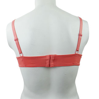 Soutien gorge rose à dentelle avec armatures - Femme - 100C - Photo 1