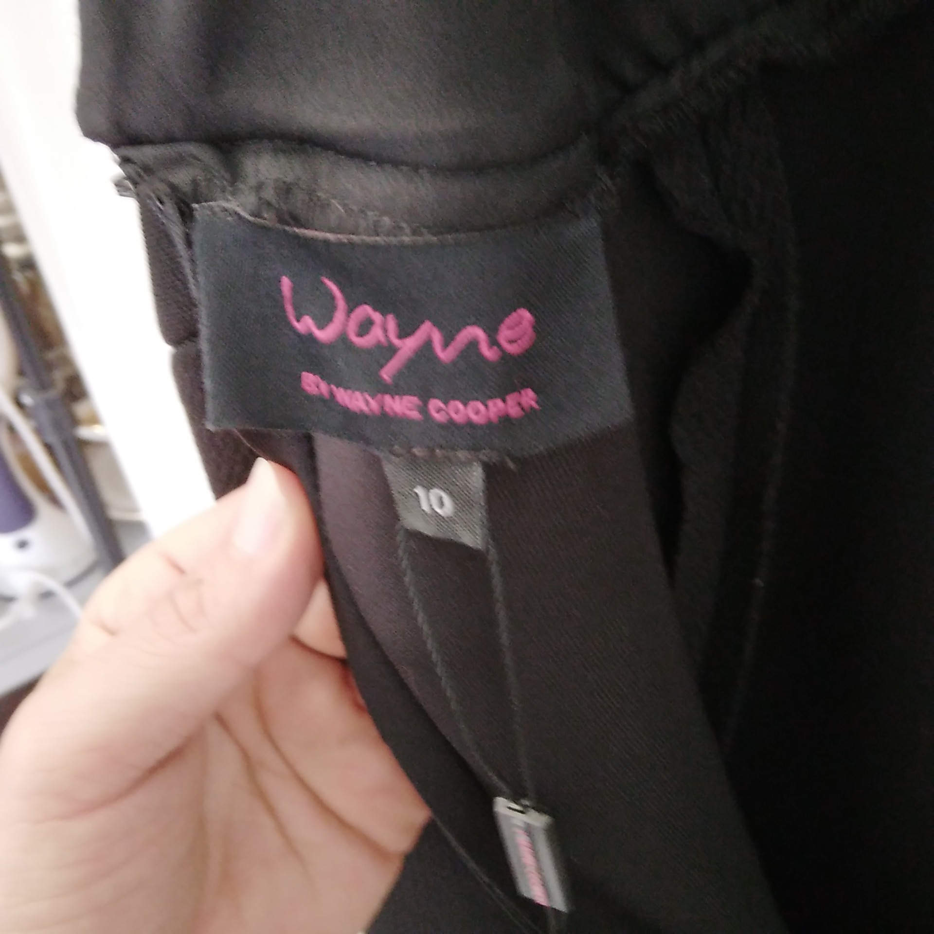 Robe Noire, Wayne by Wayne Cooper - M  - Vue 5 - 