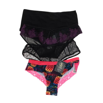 Lot de 4 culottes panachées - Femme - Taille M - Photo 0