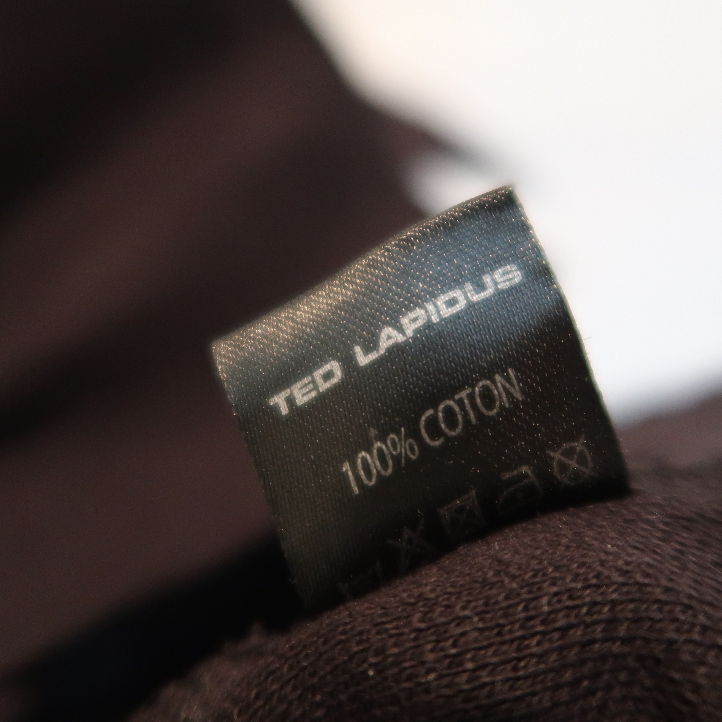 Polo noir Ted Lapidus homme - Taille XL Bon état - Vue 4 - 