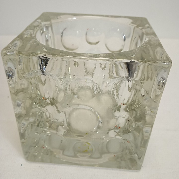 Vase ou photophore à bulles vintage Bon état - Vue 2 - 