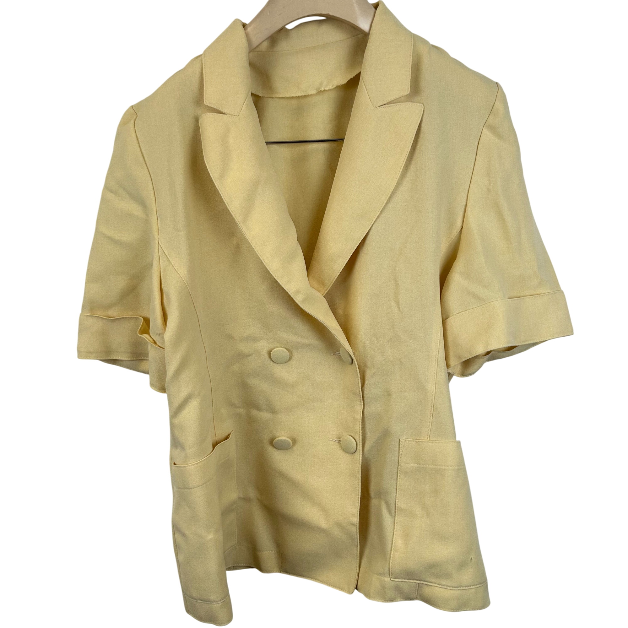 Olsy - Veste vintage beurre - Taille 44 - Label Emmaus - Modalova