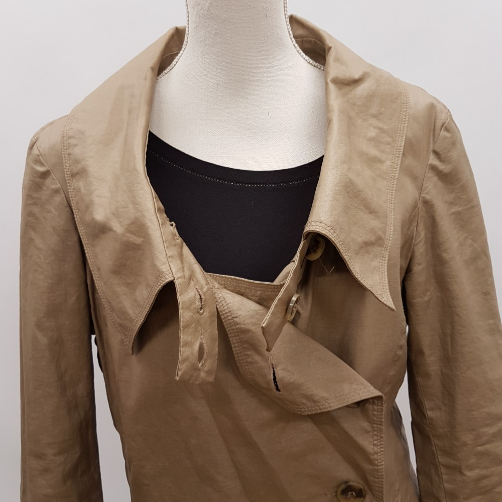 Trench beige - IKKS - taille 44 Bon état - Vue 6 - 