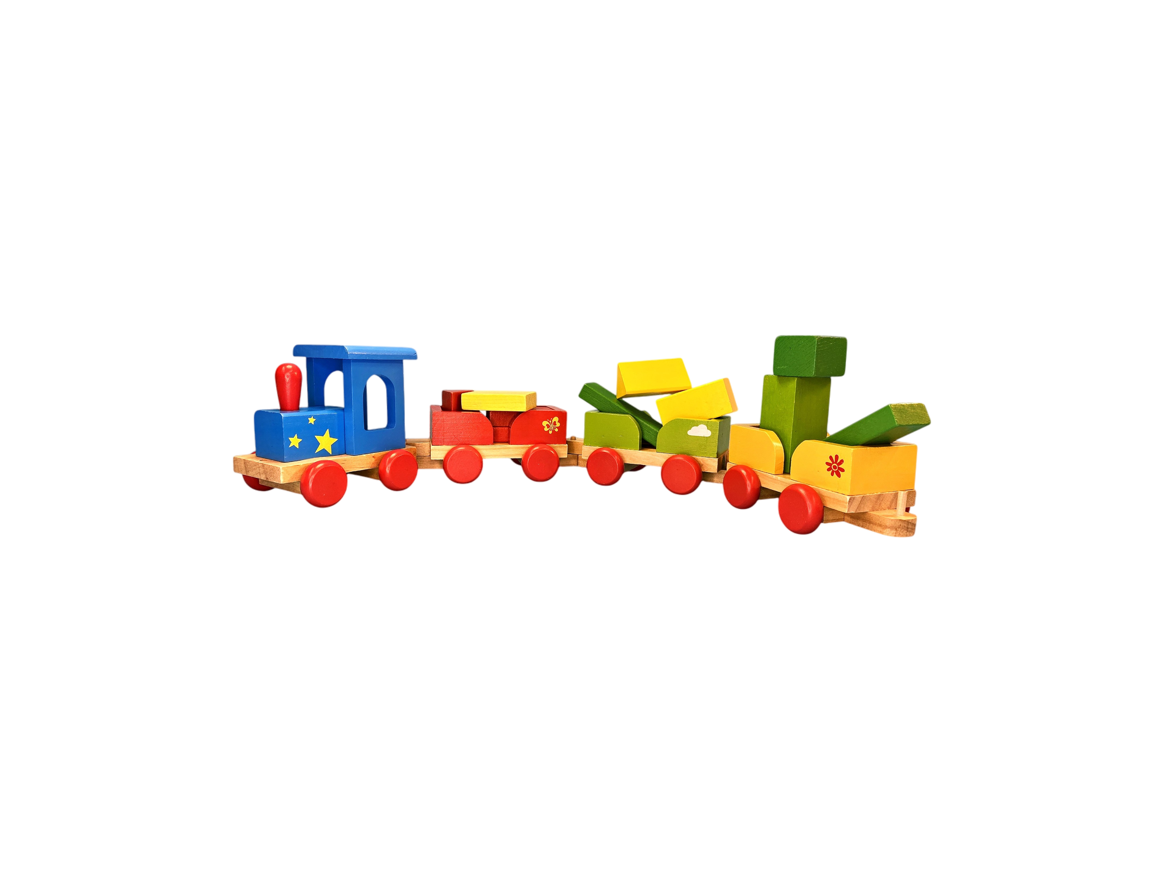 Train en bois Comme neuf -  reconditionné disponible sur Label Emmaüs