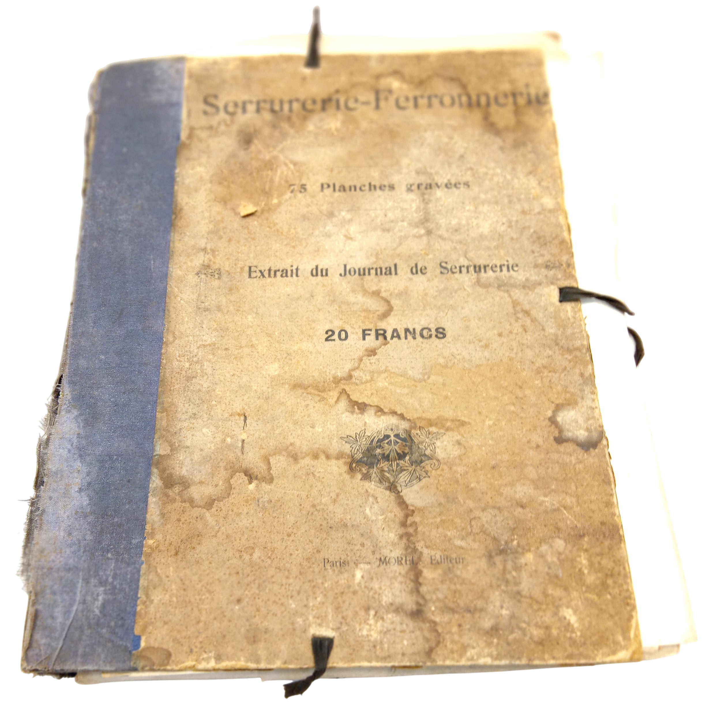 Livre ancien de la Serrurerie-ferronnerie - Photo 0