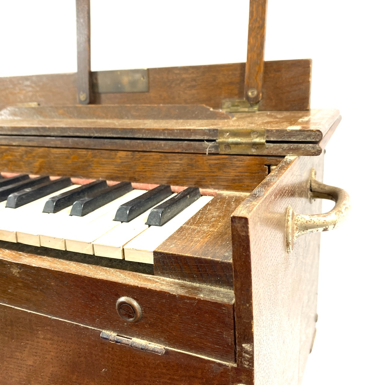 Harmonium - Le guide chant Kasriel en bois - Bon état - Photo 4