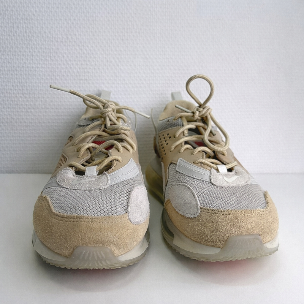 Nike - Baskets - Daim et cuir Beige gris - Taille 42,5 Très bon état - Vue 2 - 