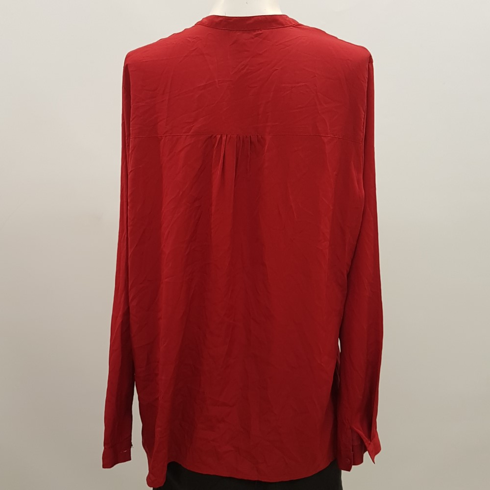 Chemise rouge foncé - ICI ET MAINTENANT - Taille 46 - Photo 2
