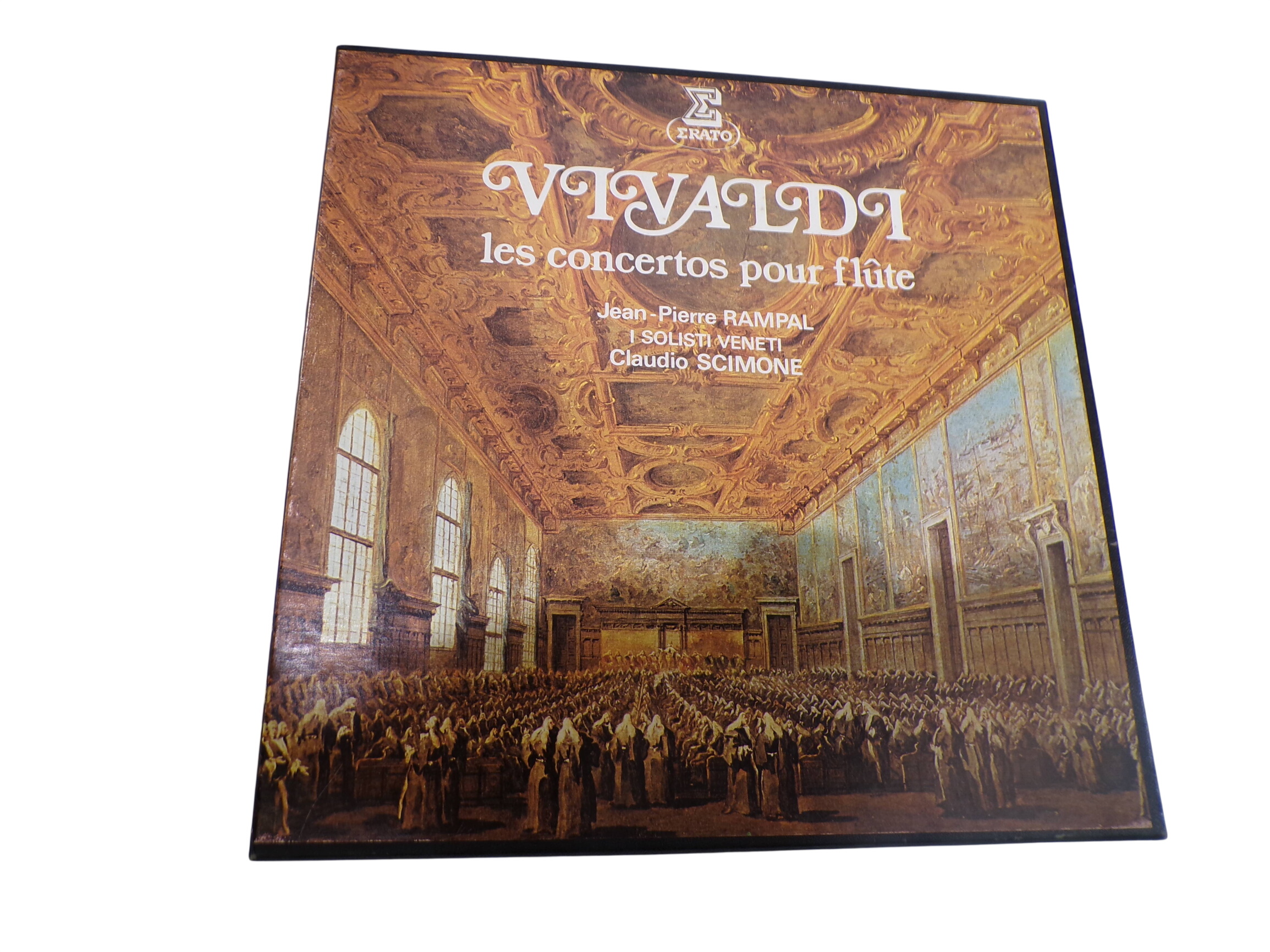 Disques vinyles (3) regroupant l'intégrale de l'œuvre pour flûte de Vivaldi. Les concertos pour flutes Très bon état -  reconditionné disponible sur Label Emmaüs