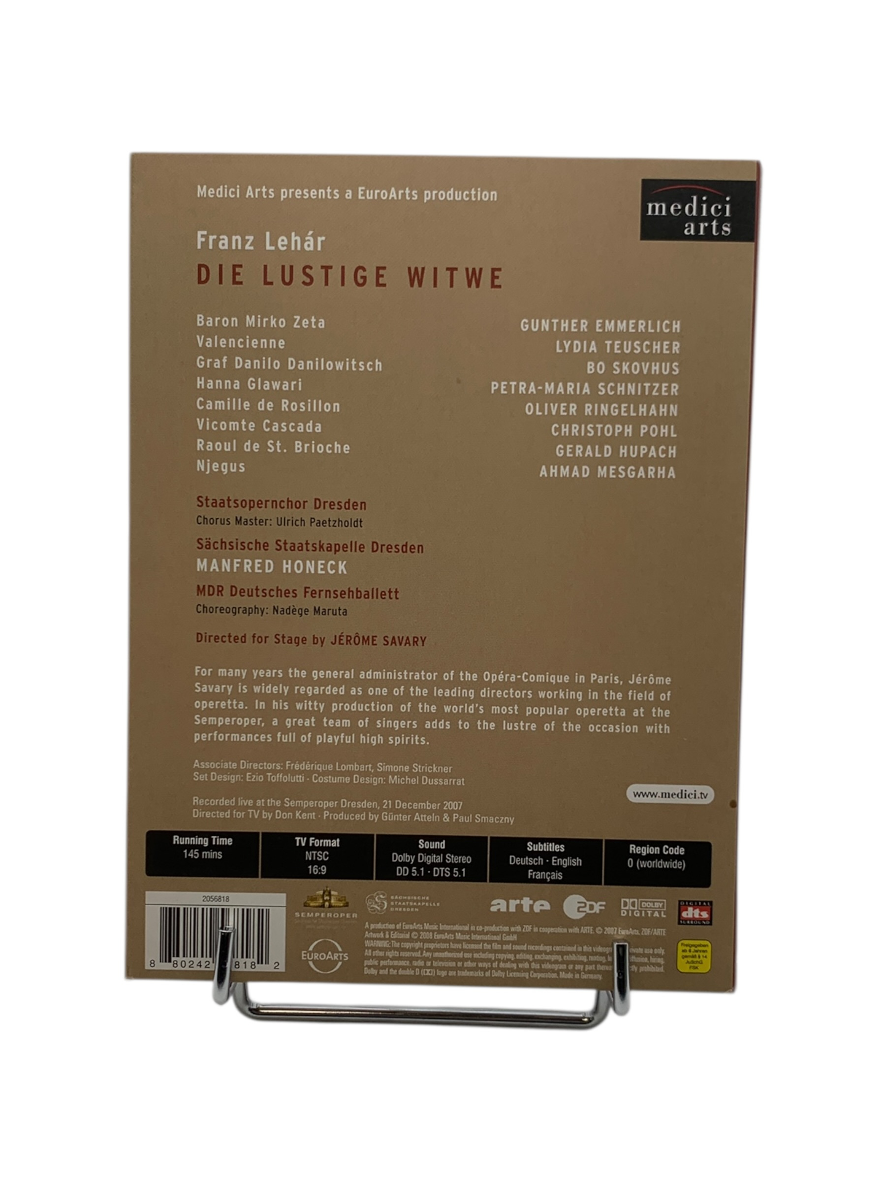 Coffret DVD - Die Lustige Witwe  - Vue 2 - 