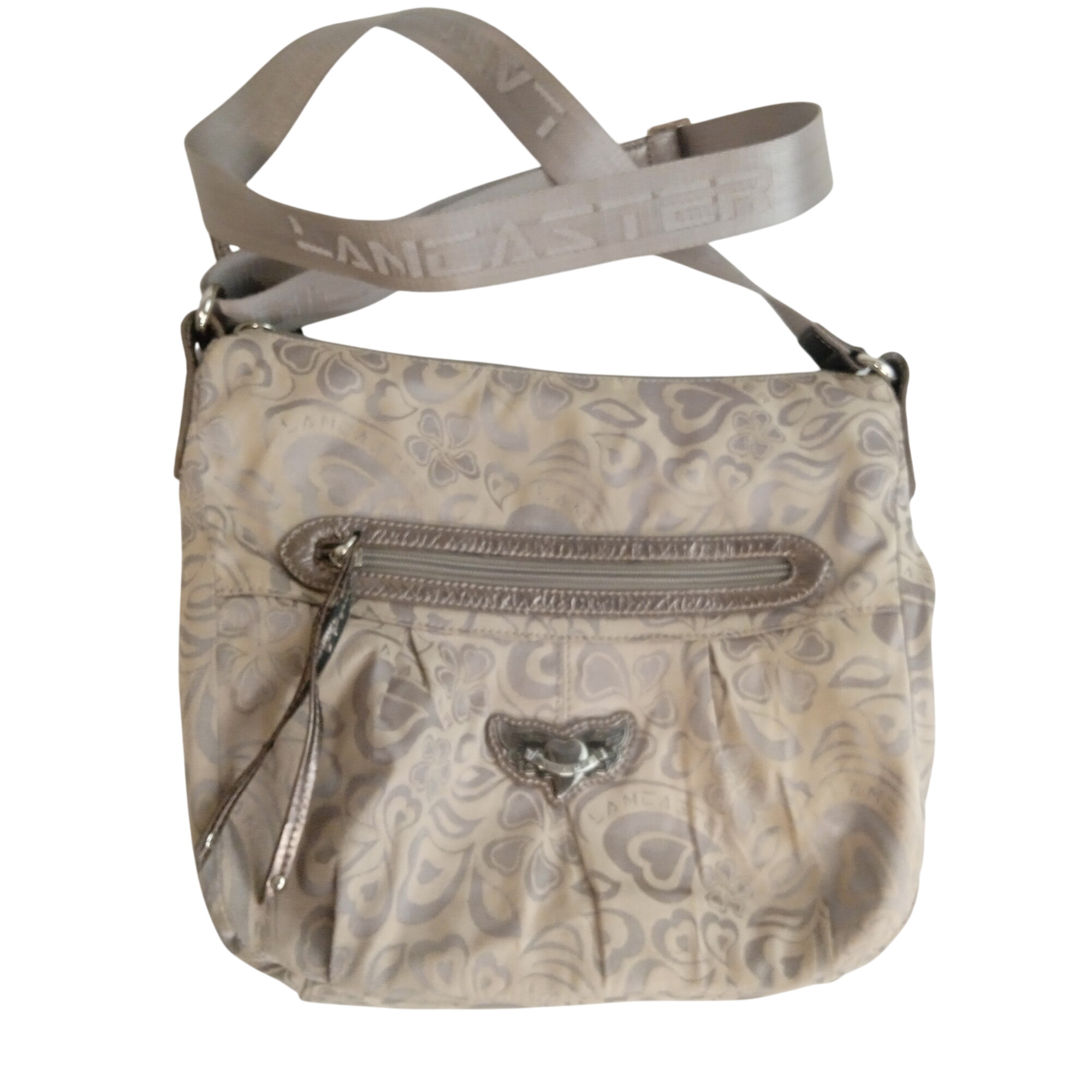 Sac à bandoulière LANCASTER en tissu - Photo 0