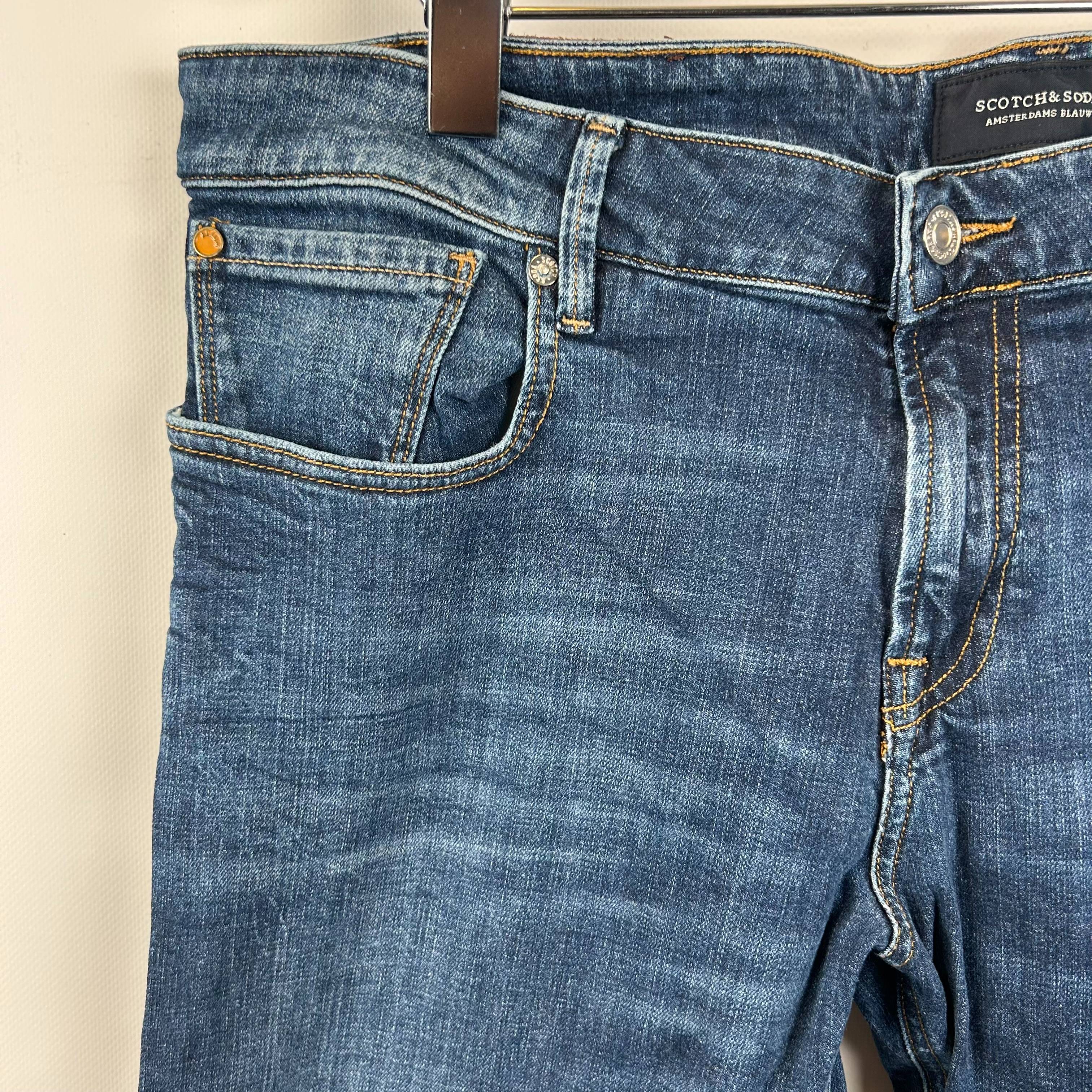 Scotch & Soda - Jean bleu - Taille 46 - Photo 1