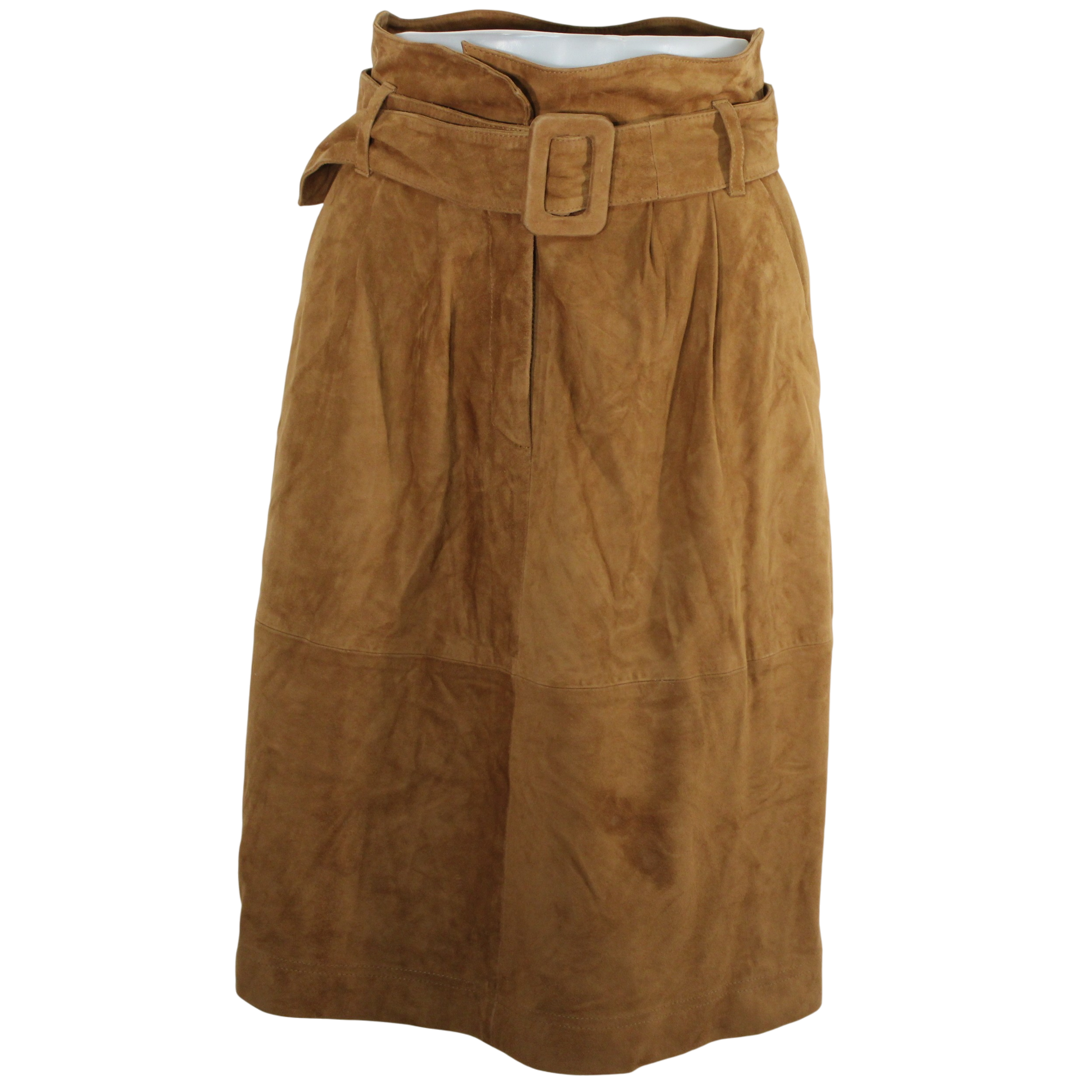 Jupe en Cuir vritable Camel Taille 36 - kookai - Modalova