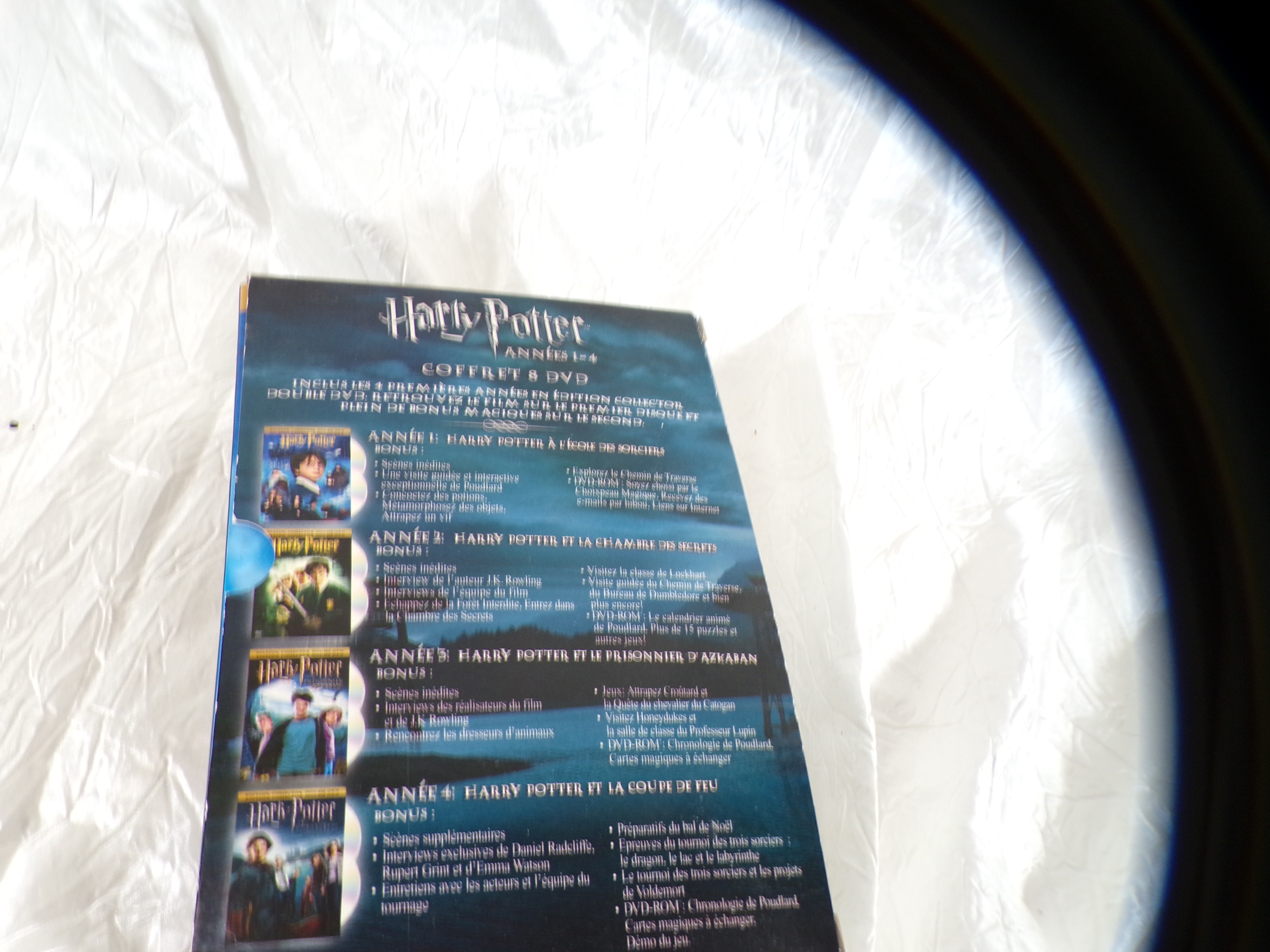 Voir photo 2 de DVD Harry Potter (Années 1-4) DVD Harry Potter (Années 1-4) - Vue 2 -