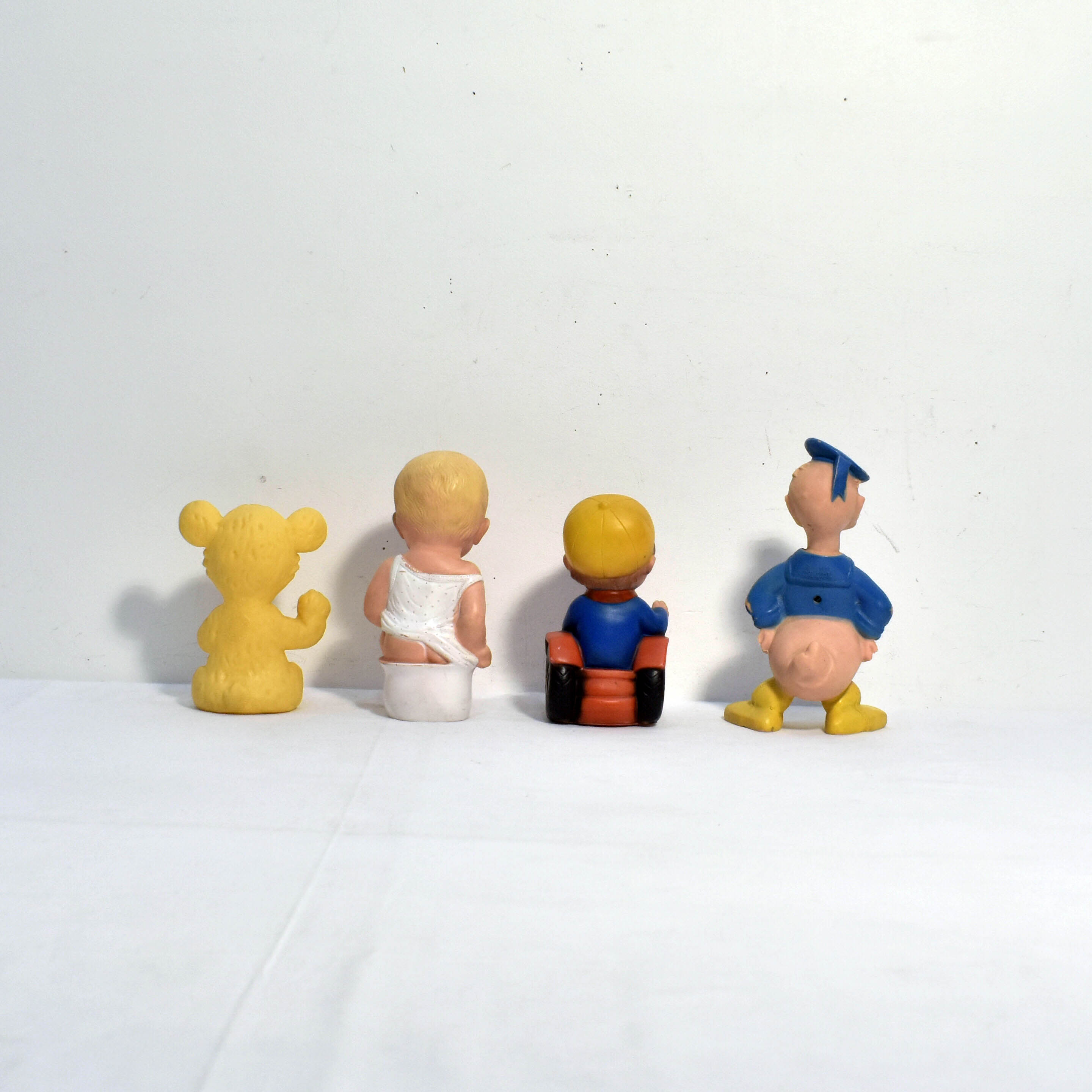 Jouets Couineurs - Caoutchouc Souple - Années 50/60 Bon état - Vue 2 - 