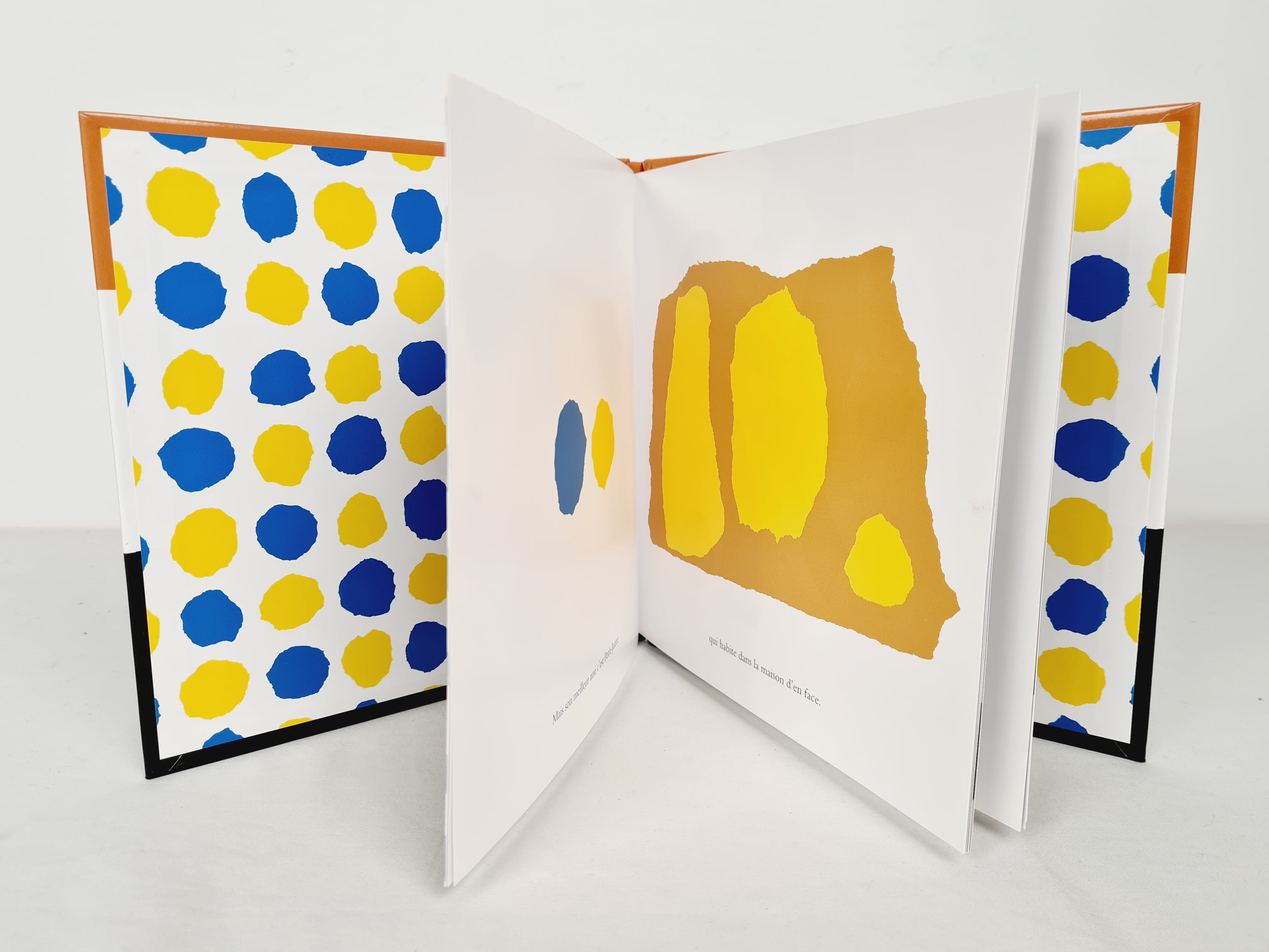 Livre des jeunesse - Petit-bleu et Petit-Jaune - Label Emmaüs