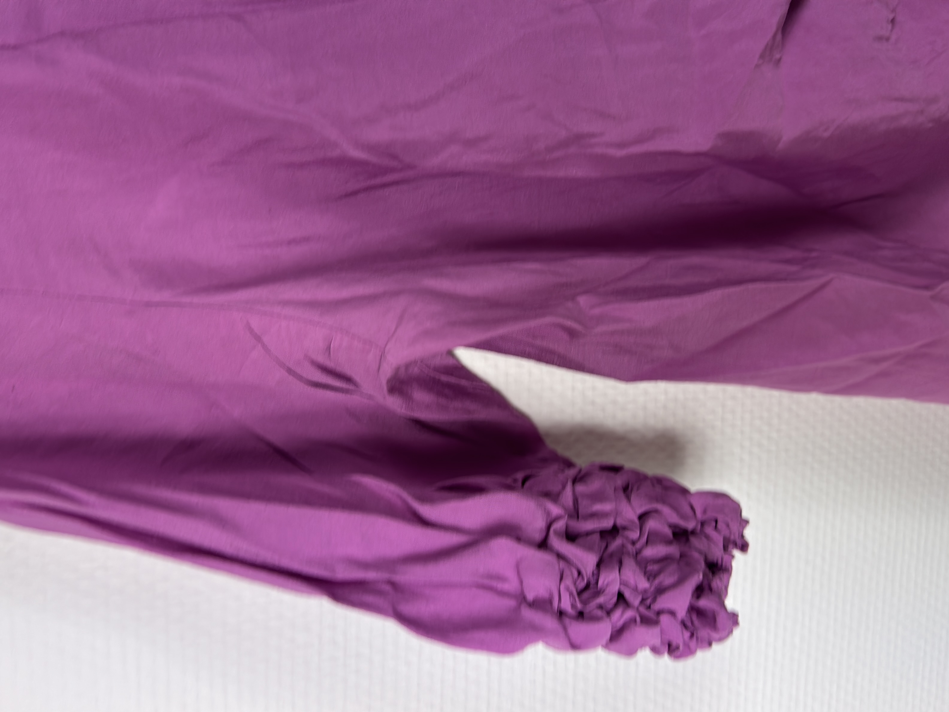 Blouse violette Cos manches longues détails froncés M 💜 - Photo 2