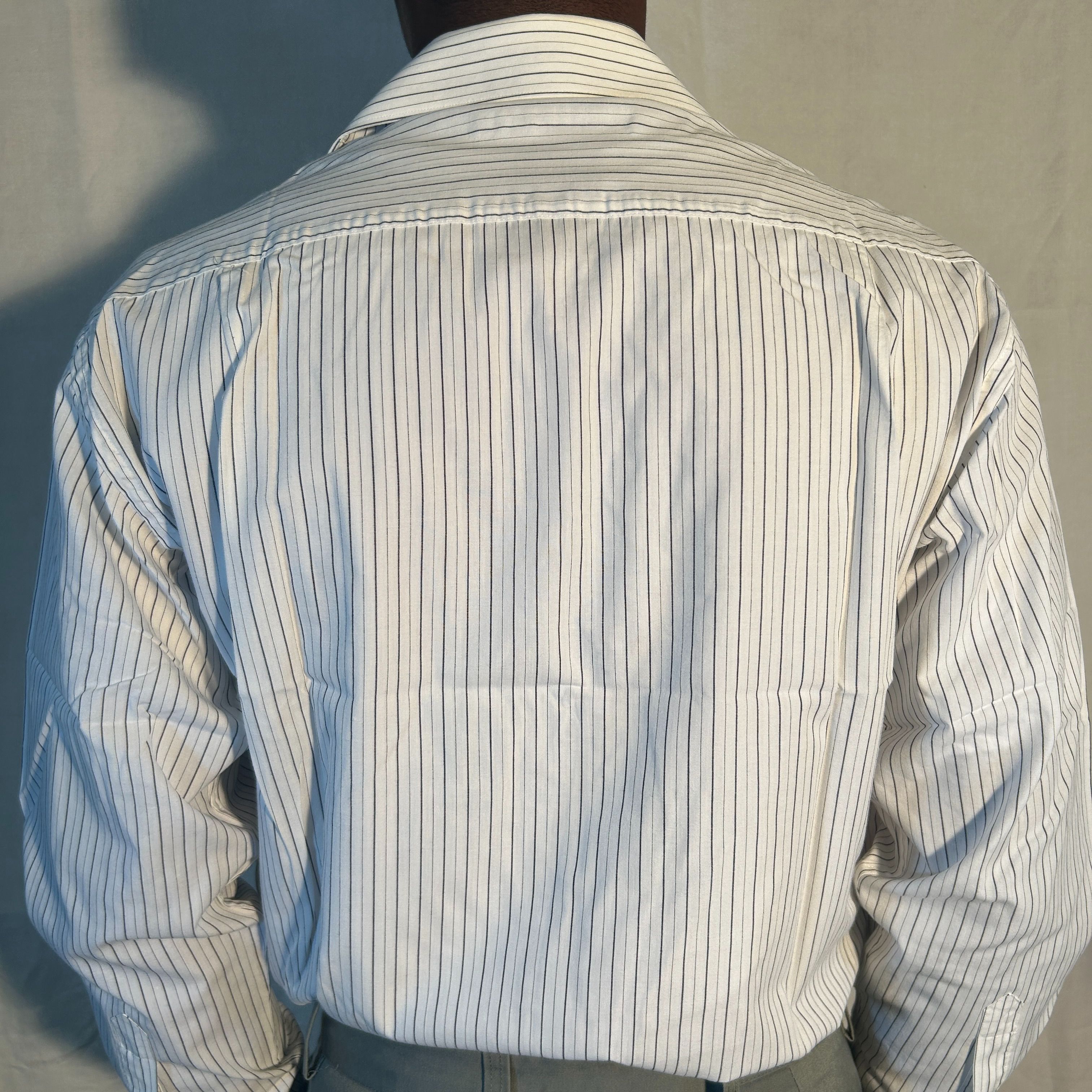 Chemise a_rayeur classic - Photo 1