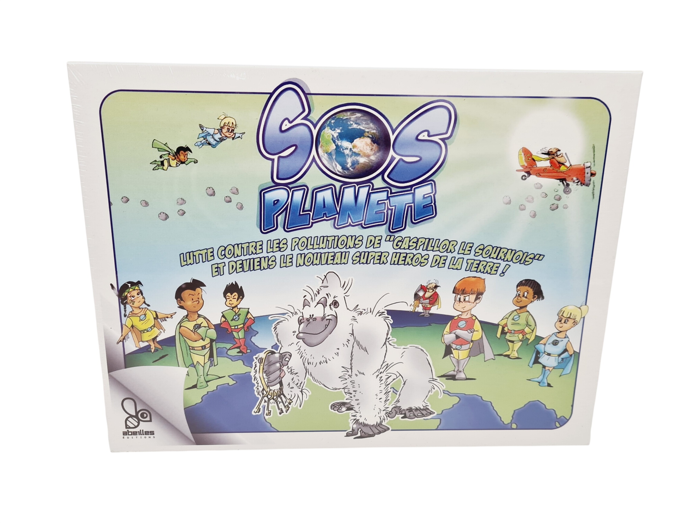 Jeu de sciences - SOS planète - Abeilles éditions - Dès 7 ans  -  reconditionné disponible sur Label Emmaüs
