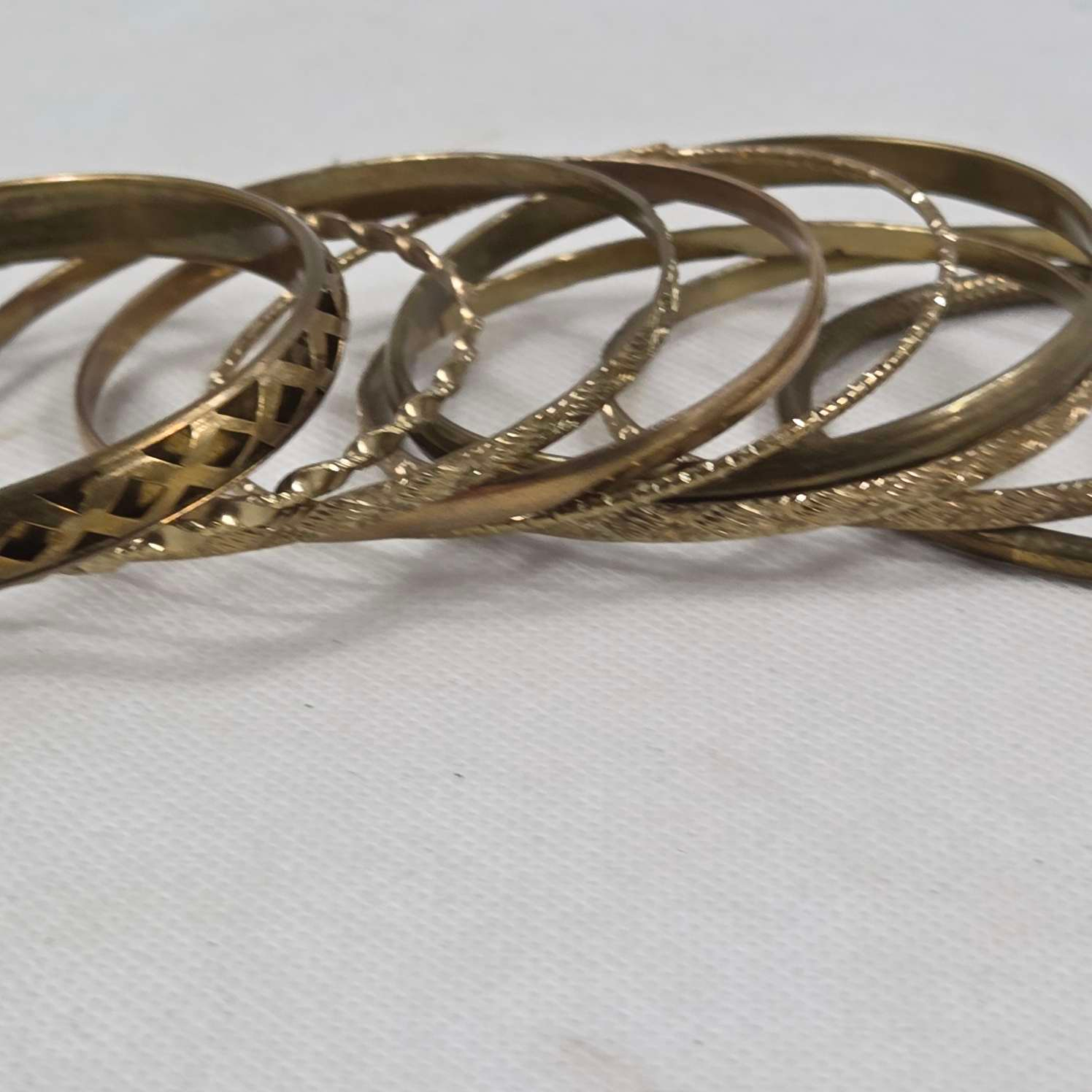 Lot de 9 Bracelets vintage Très bon état - Vue 5 - 
