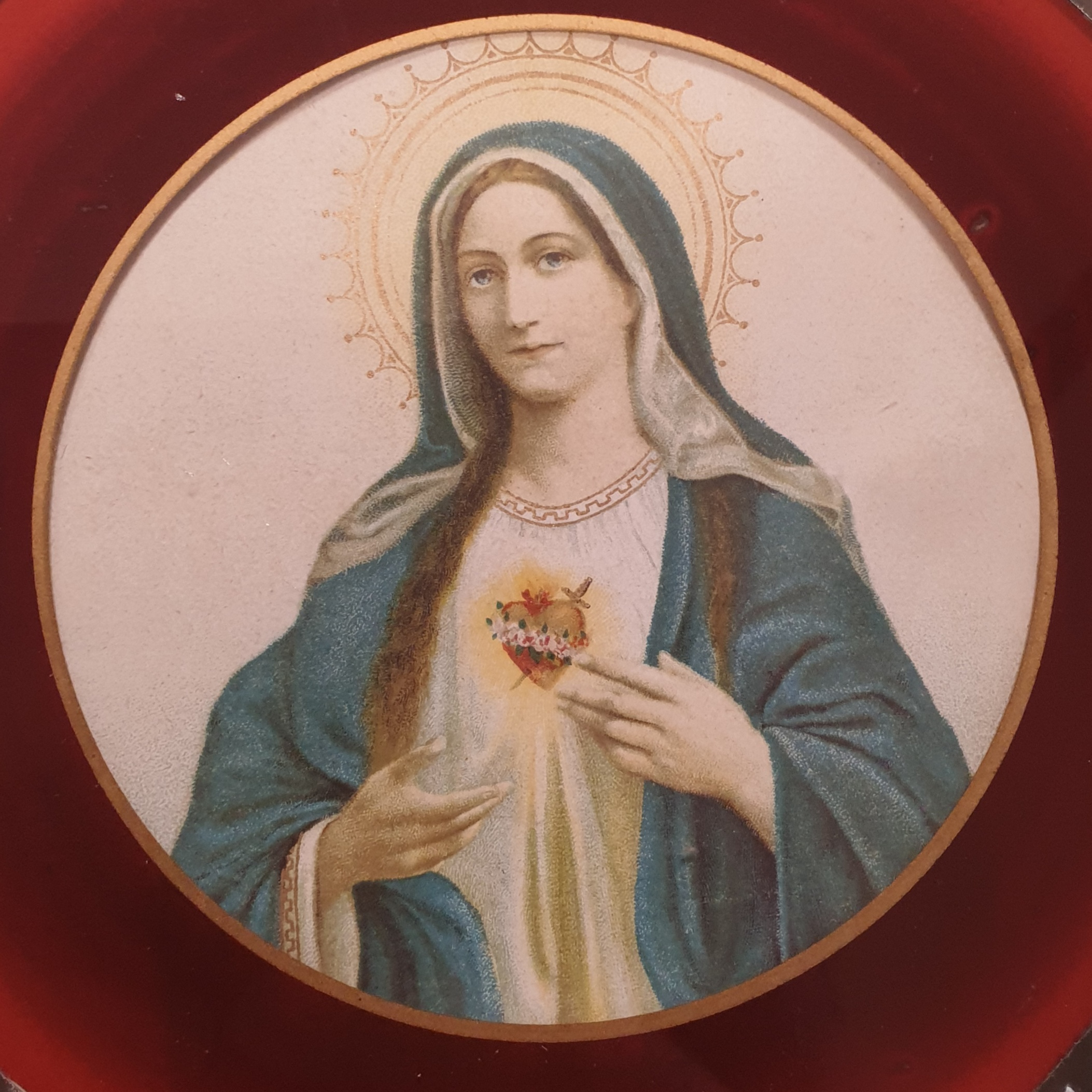 Décoration murale religieuse rétro années 30 - Photo 1