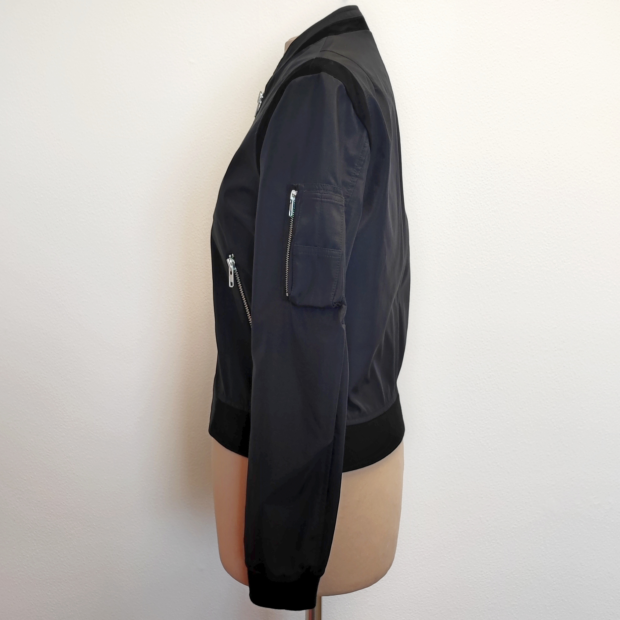 THE KOOPLES - Veste bomber noir - XS - Femme Très bon état - Vue 4 - 