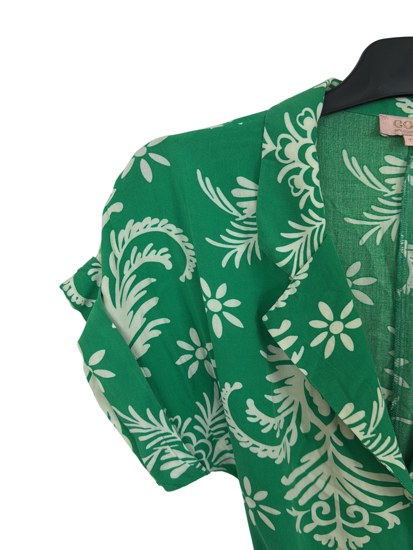 Robe verte à motifs Goa 👗 - Photo 1