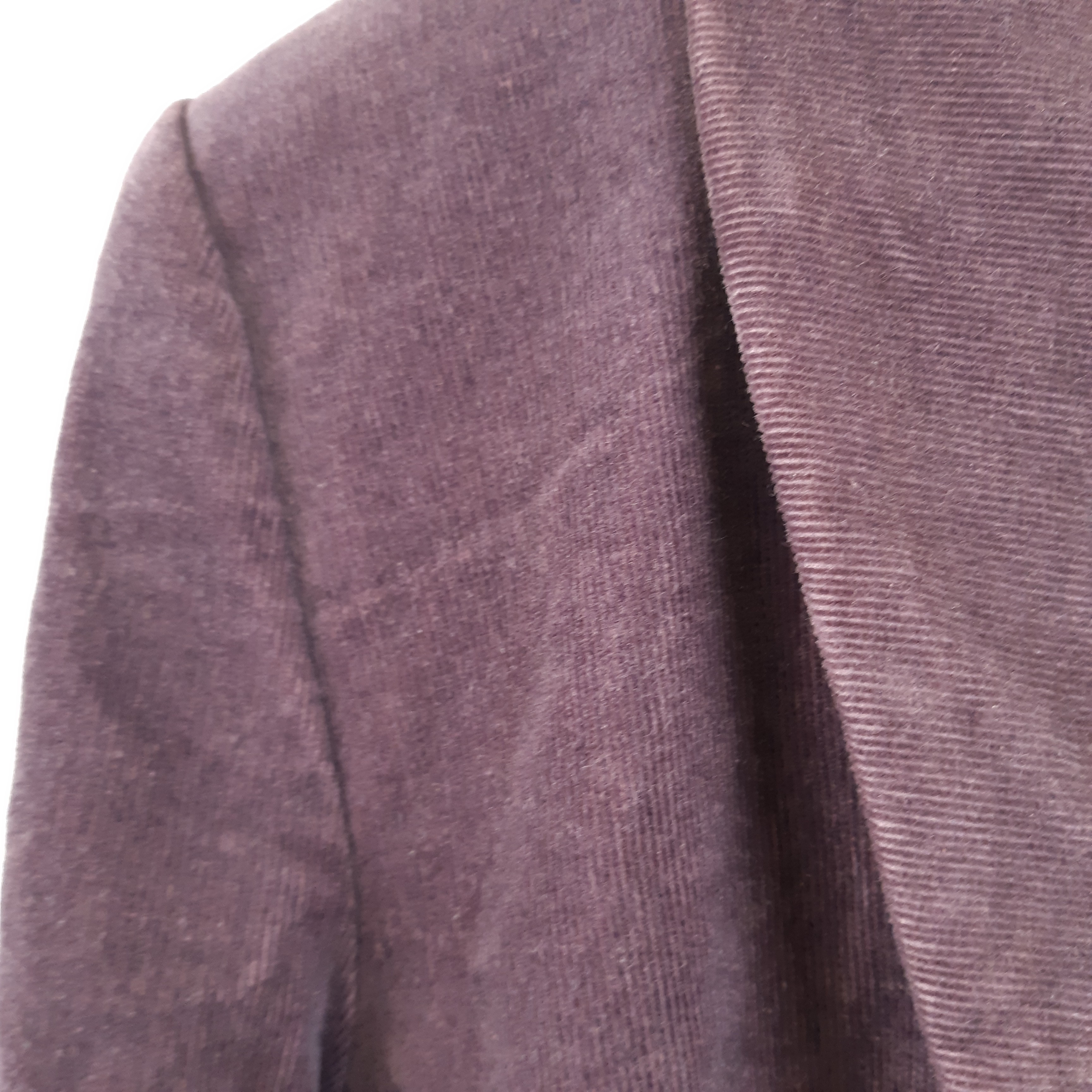 Voir photo 2 de Sinequanone - Veste velours violet coton - Taille 40 Sinequanone - Veste velours violet coton - Taille 40 - Vue 2 -