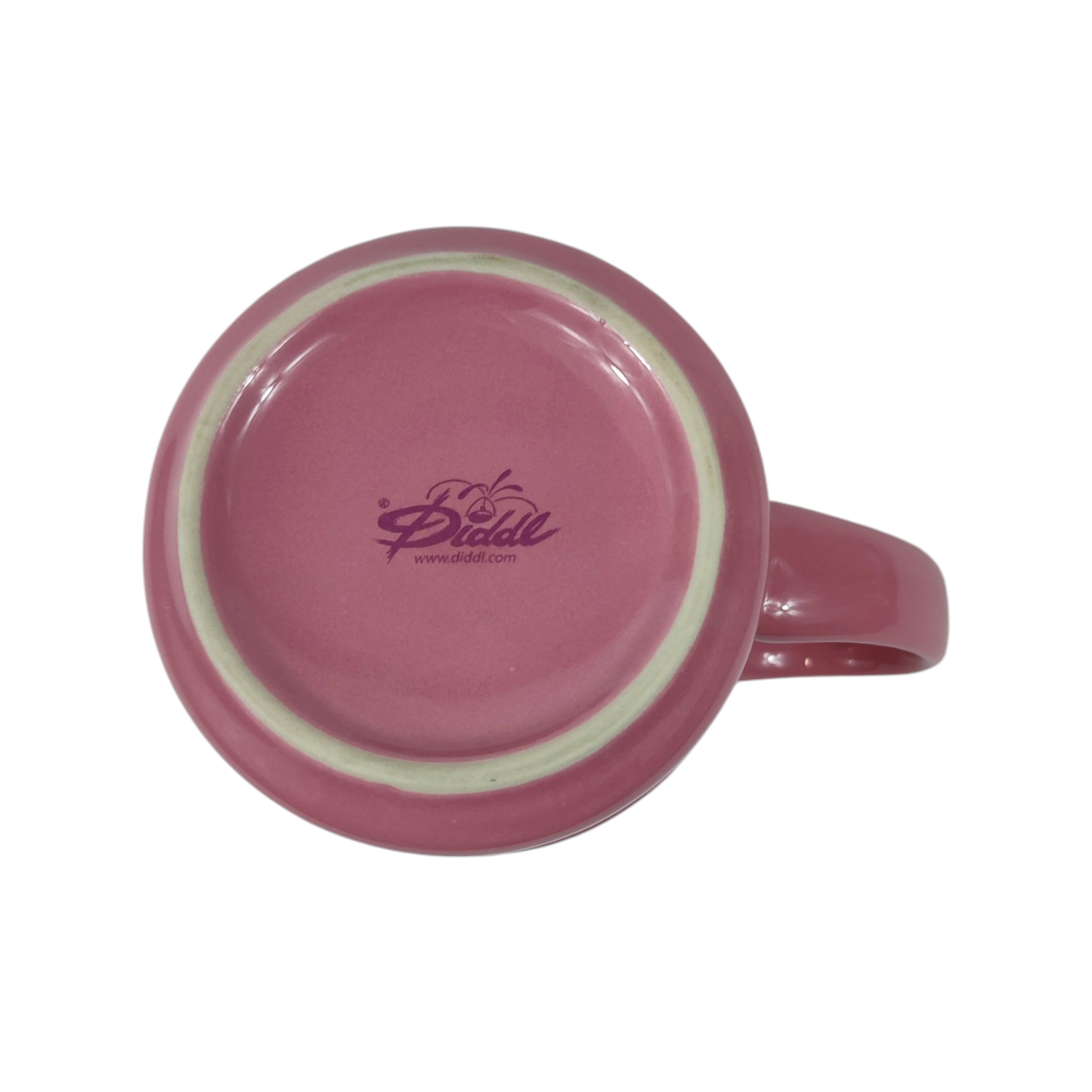 Voir photo 4 de Mug Diddl rose avec coeurs Mug Diddl rose avec coeurs Très bon état - Vue 4 -