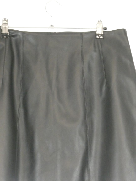 Pimkie jupe courte trapèze en similicuir - Taille L - Photo 9