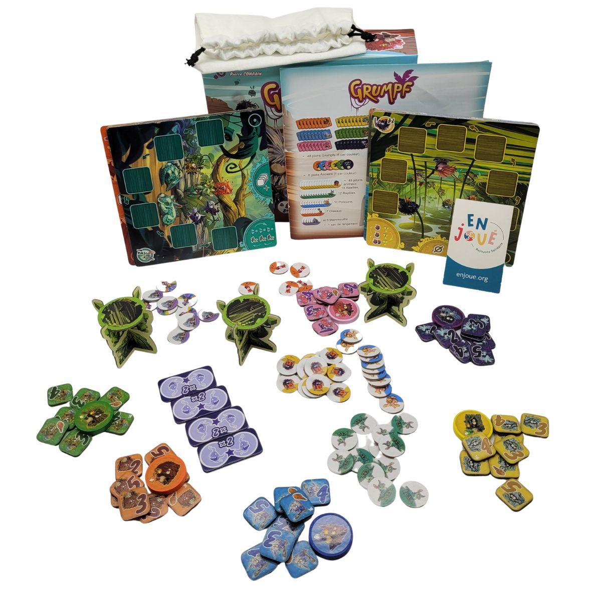 Voir photo 2 de Jeux de société - Grumpf - La Boîte de Jeu - Des 8 ans. Jeux de société - Grumpf - La Boîte de Jeu - Des 8 ans. Très bon état - Vue 2 -