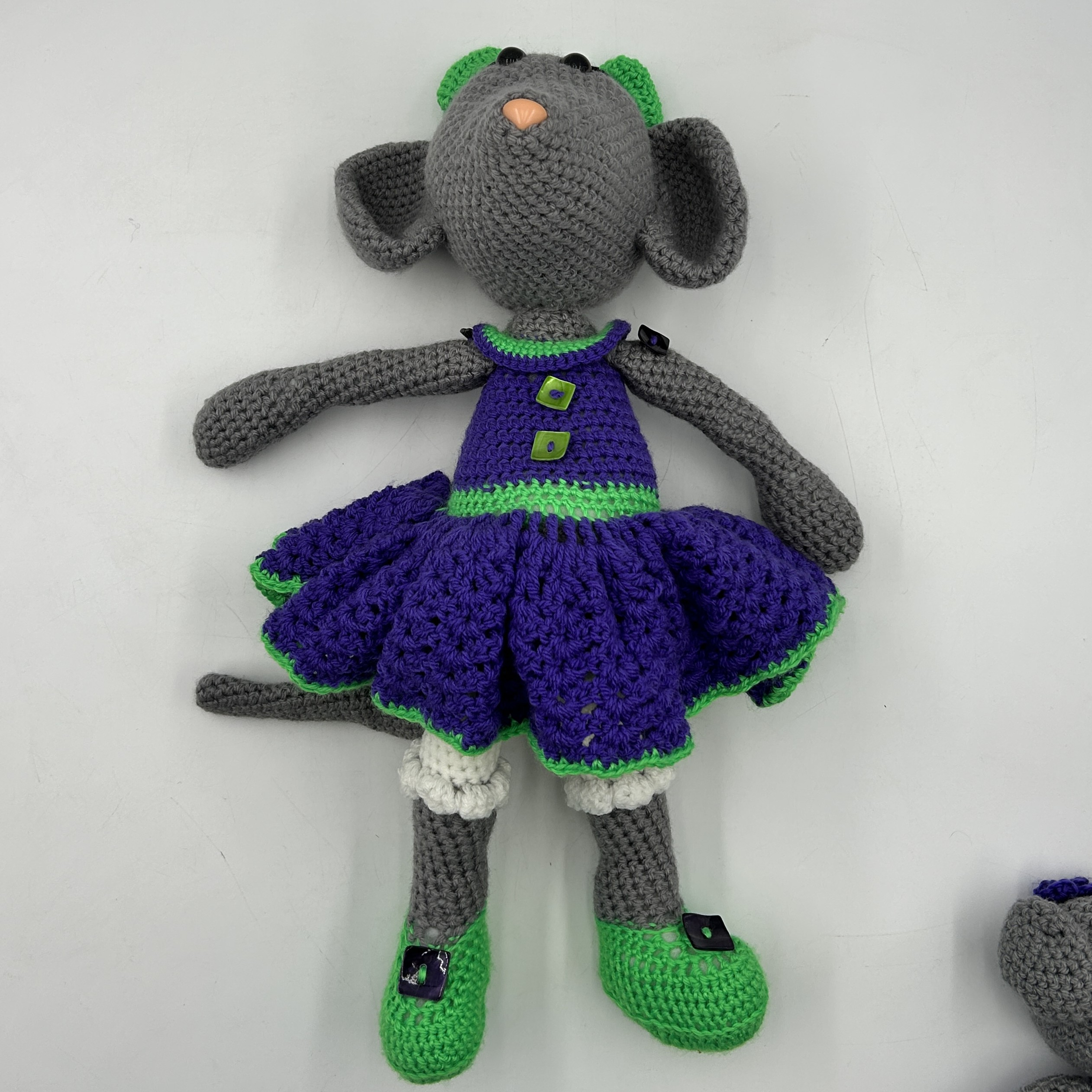 Famille souris en crochet - Photo 1