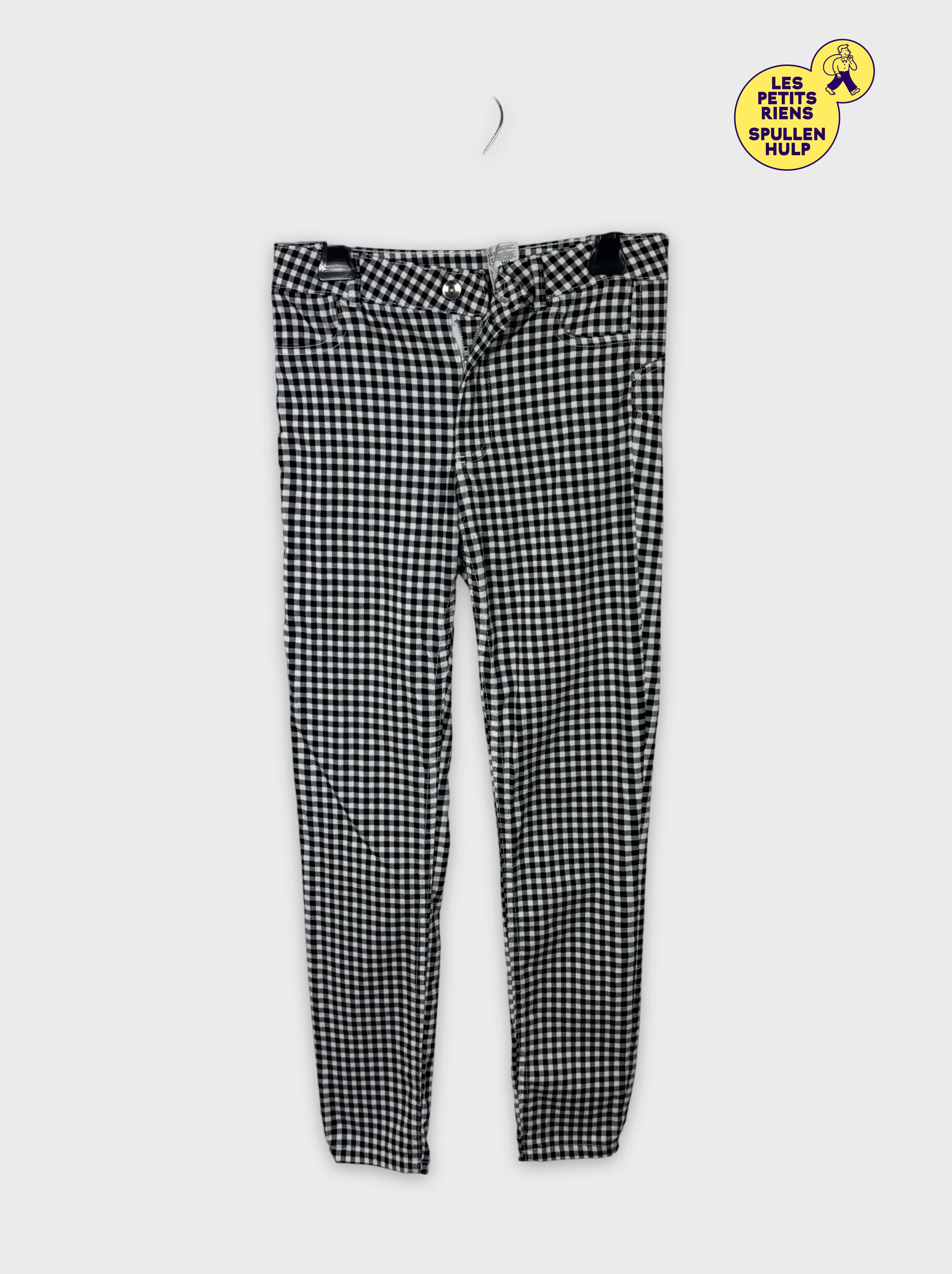 Calzedonia Pantalon à carreaux noir et blanc S 💛 Très bon état -  reconditionné disponible sur Label Emmaüs