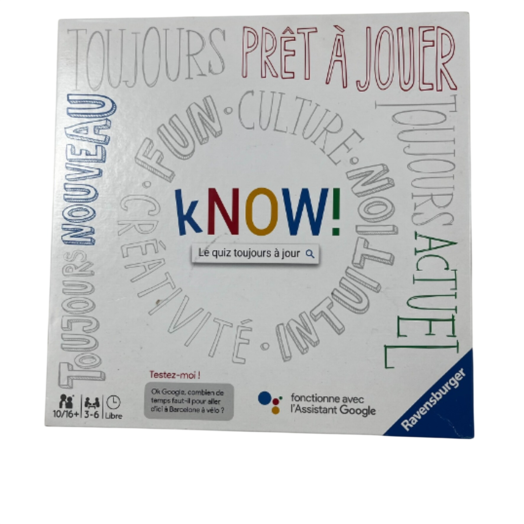 Acheter Jeu Know neuf de ravensburger Comme neuf - 22,00 € Jeu Know neuf de ravensburger Comme neuf - reconditionné disponible sur Label Emmaüs