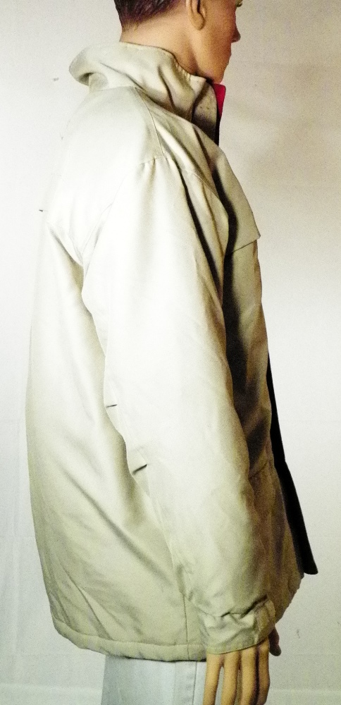 Manteau Homme Ecru BASIC ONE T L. Bon état - Vue 4 - 