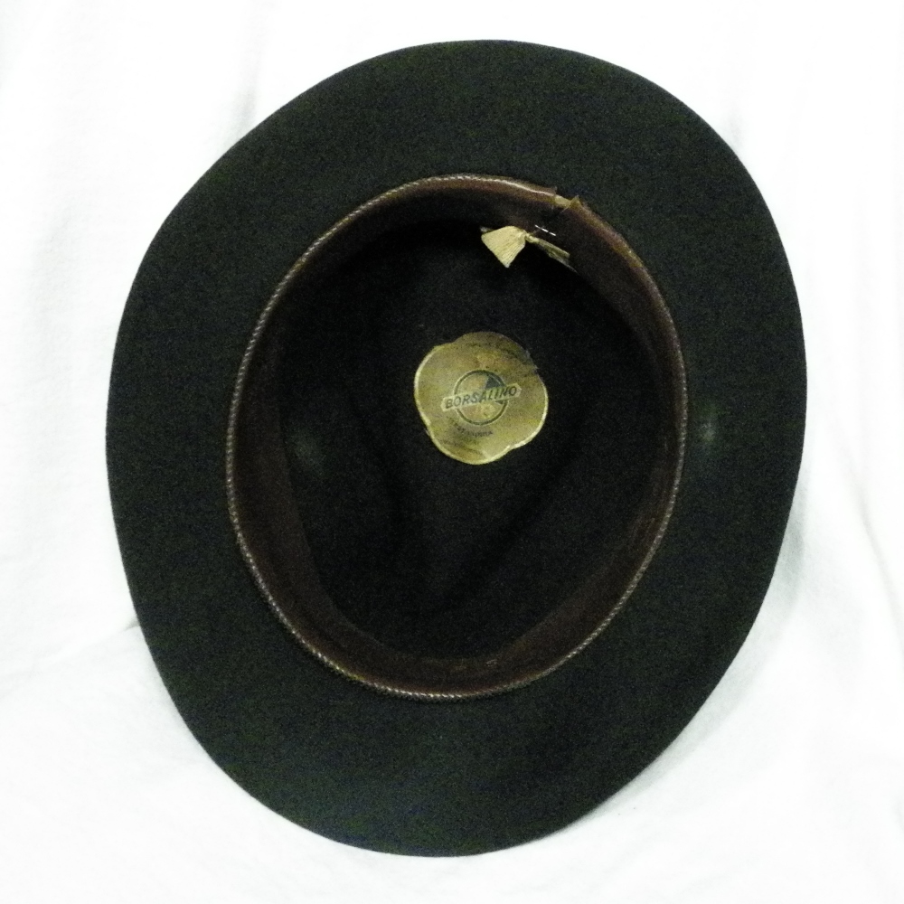 Chapeau Homme Gris Anthracite ALESSANDRIA. Bon état - Vue 4 - 