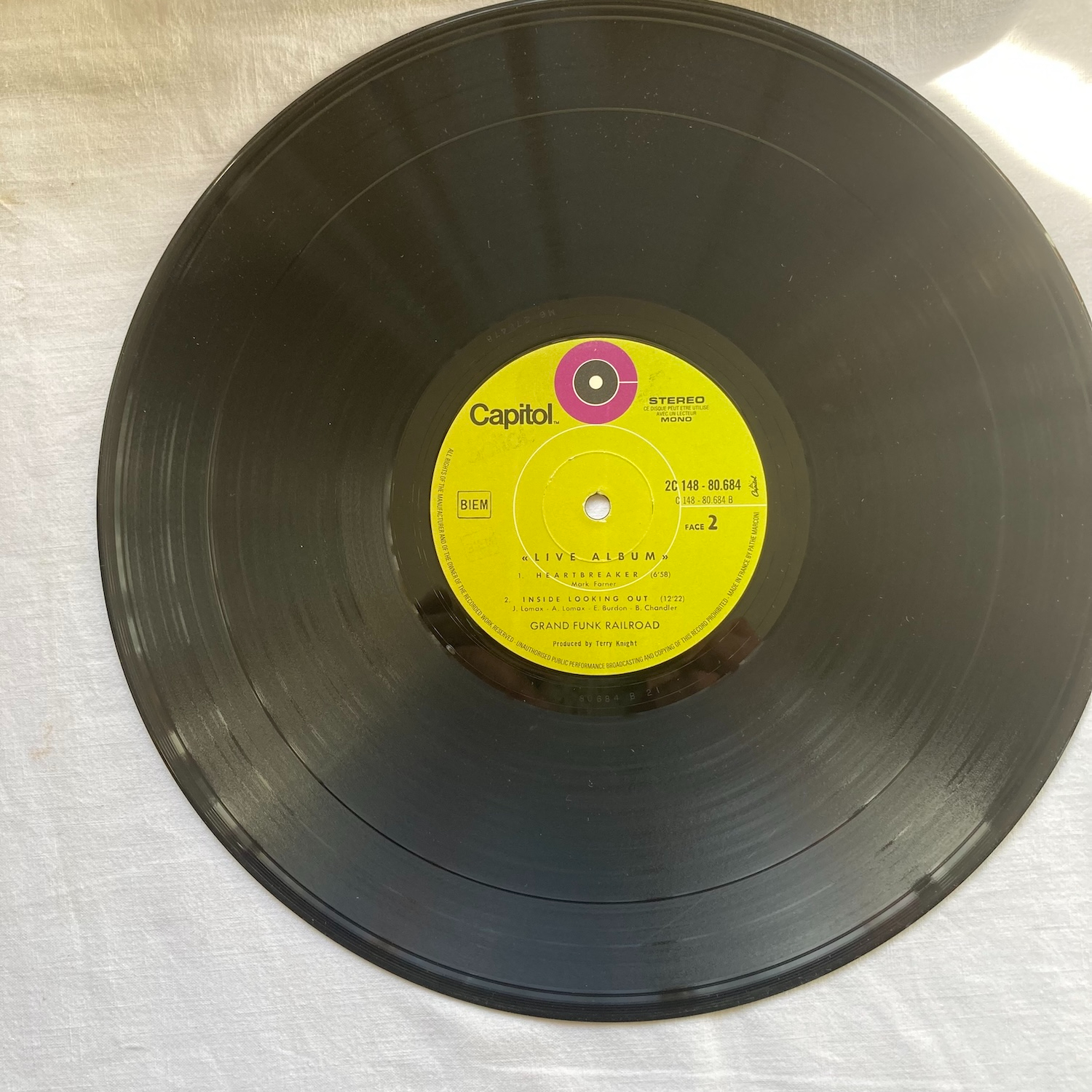 Grand Funk – Live Album Bon état - Vue 5 - 