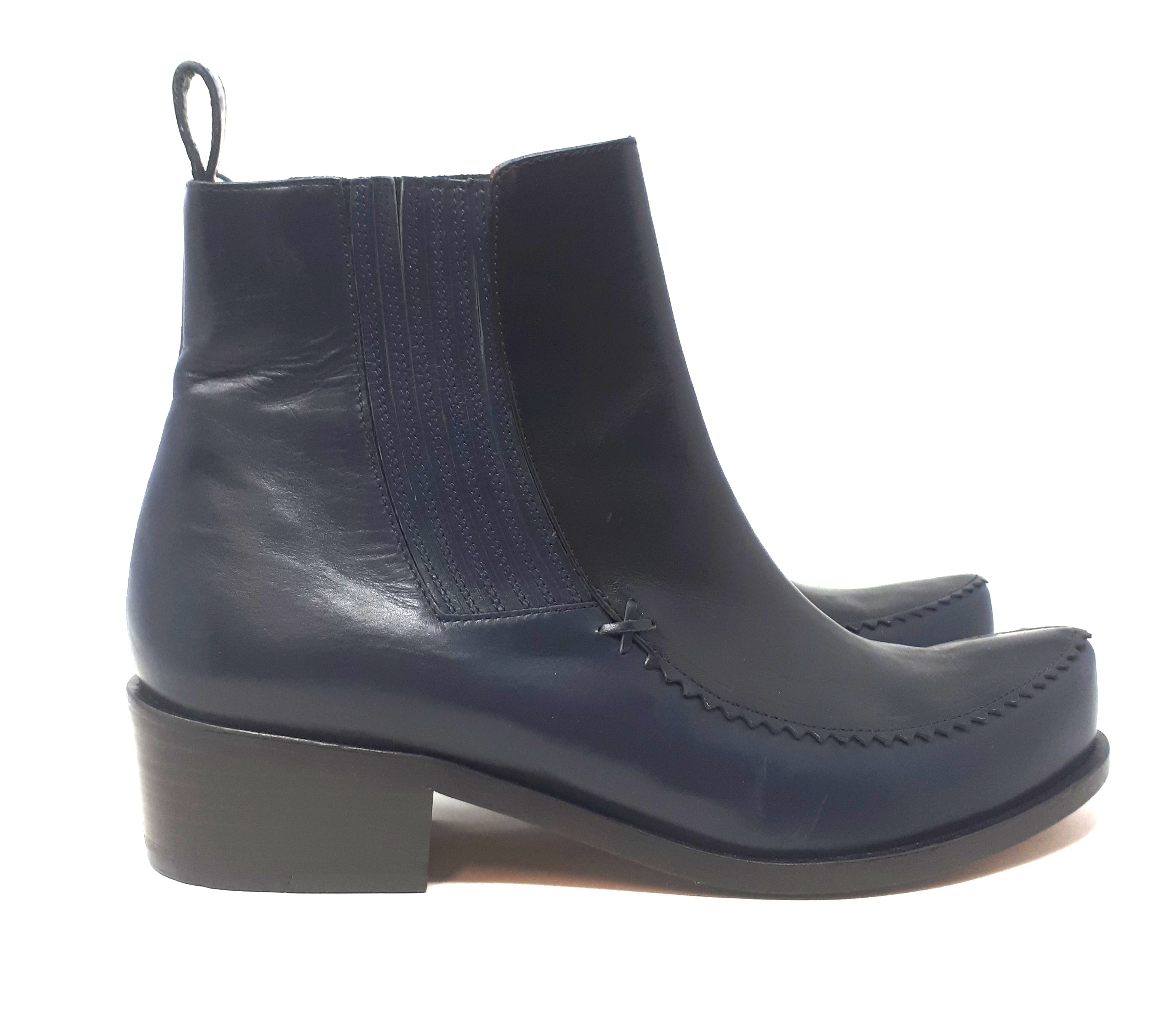 Bottines en cuir Robert Clegerie Paris - Photo 1