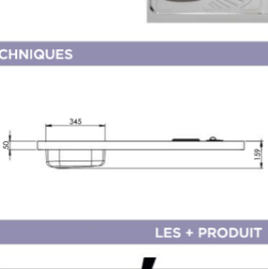 Voir photo 5 de Evier Cuisinette 2 plaques élec 1200x600, 1 bac, 120 x 60 cm Evier Cuisinette 2 plaques élec 1200x600, 1 bac, 120 x 60 cm - Vue 5 -